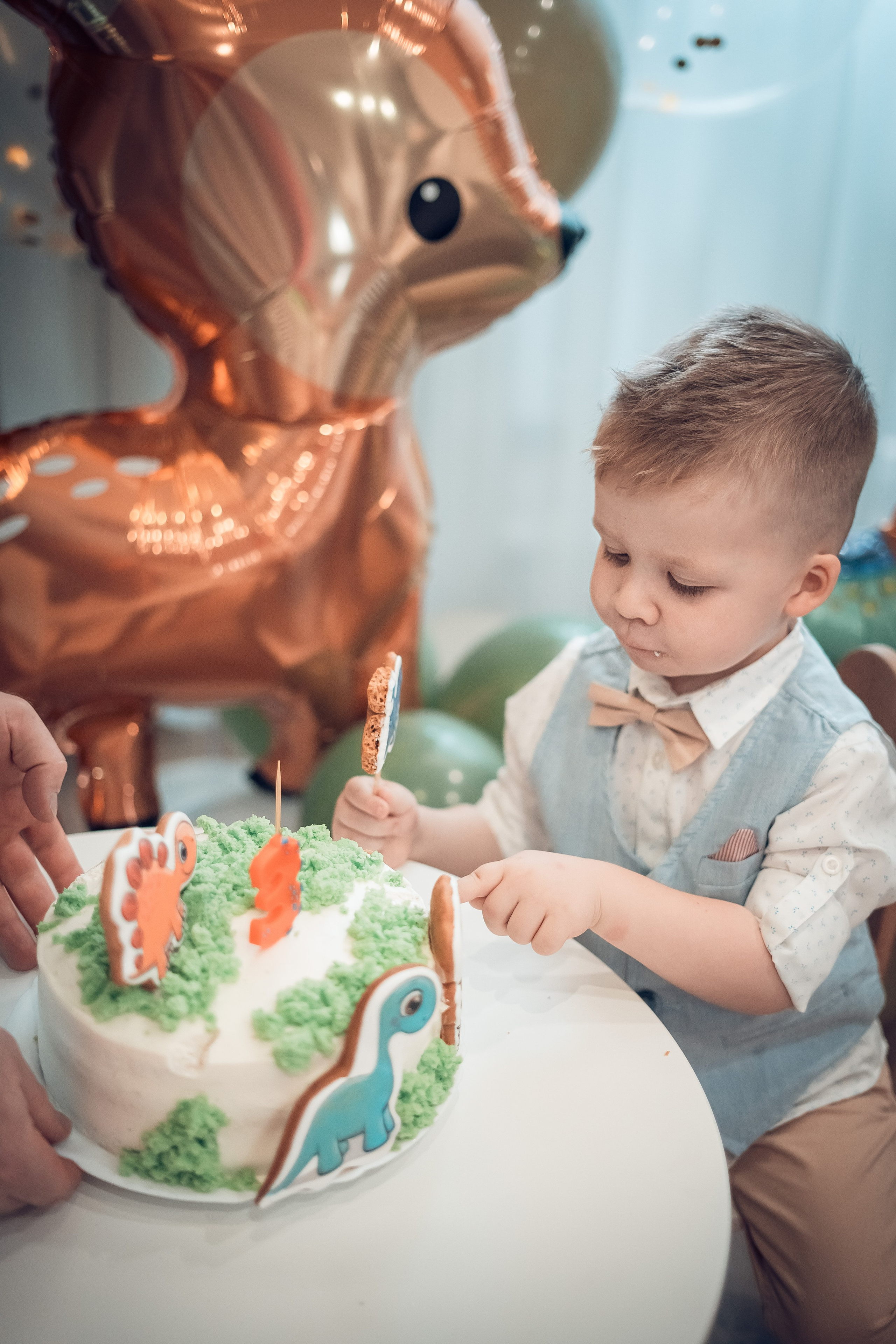 Дэвиду 3 годика