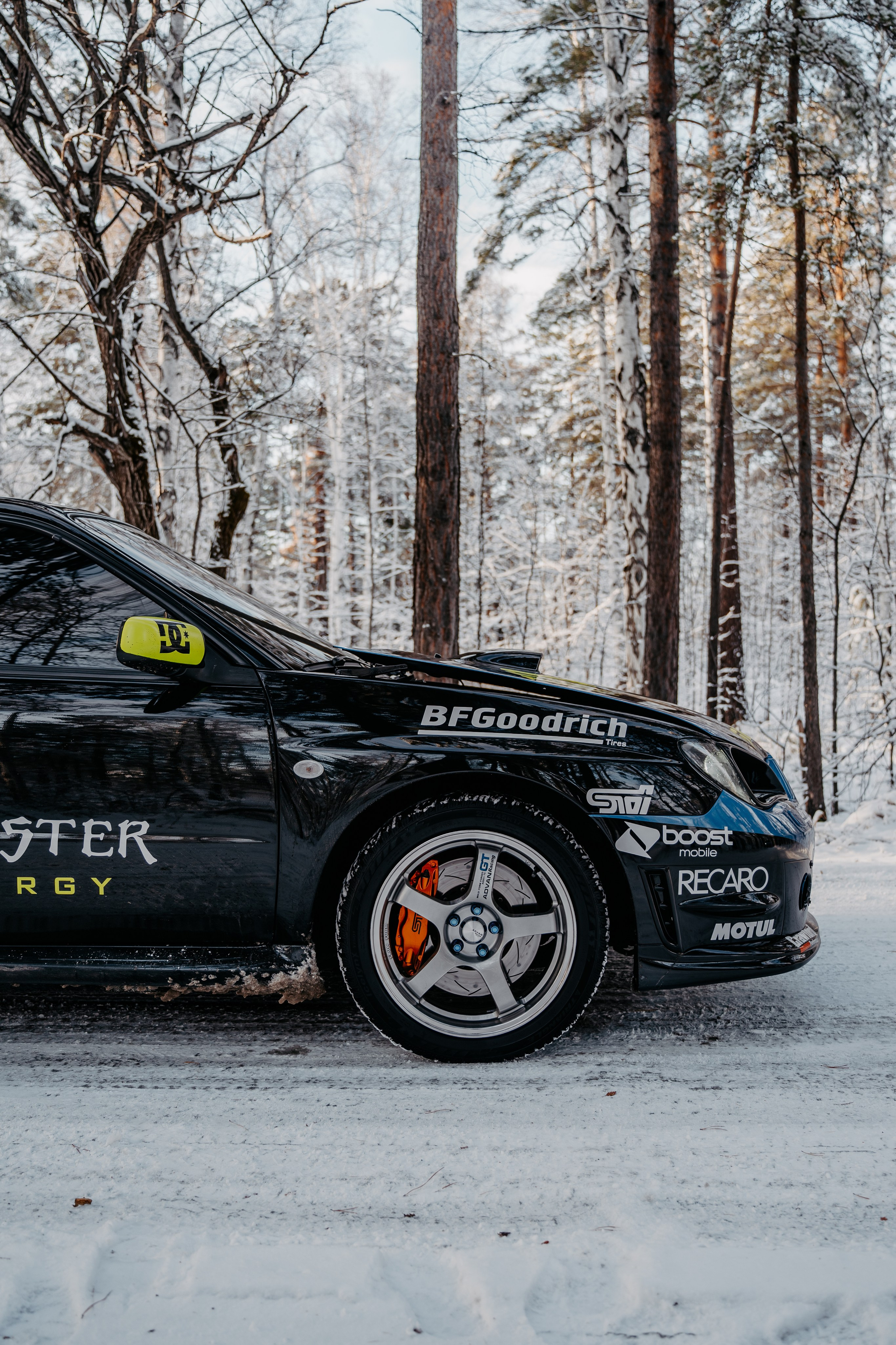 Subaru Impreza WRX STI. Фотограф, видеограф и пилот дрона на Байкале