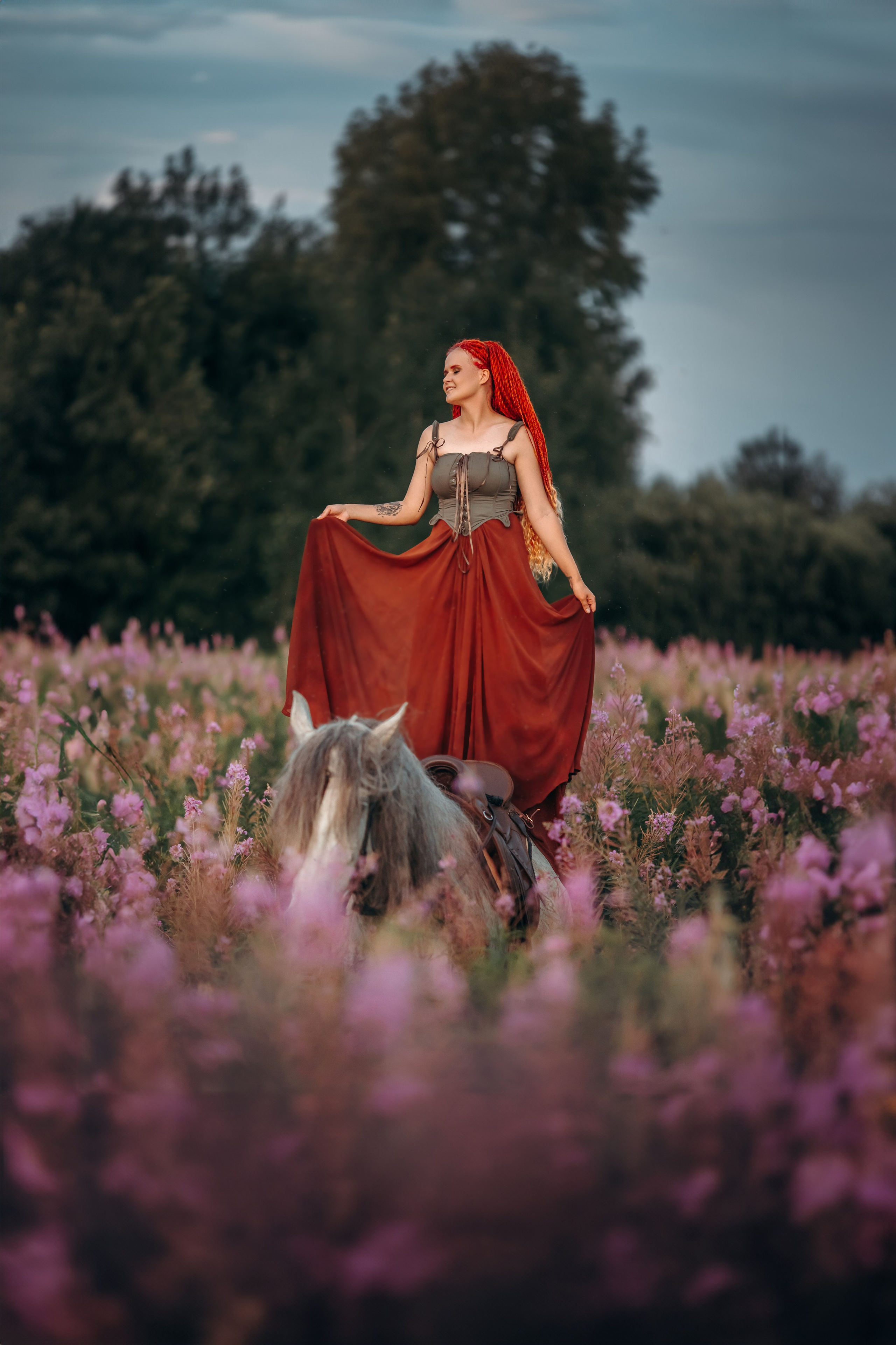 фотосессии с лошадьми Тюмень, костюмы для фотосессий Тюмень, 