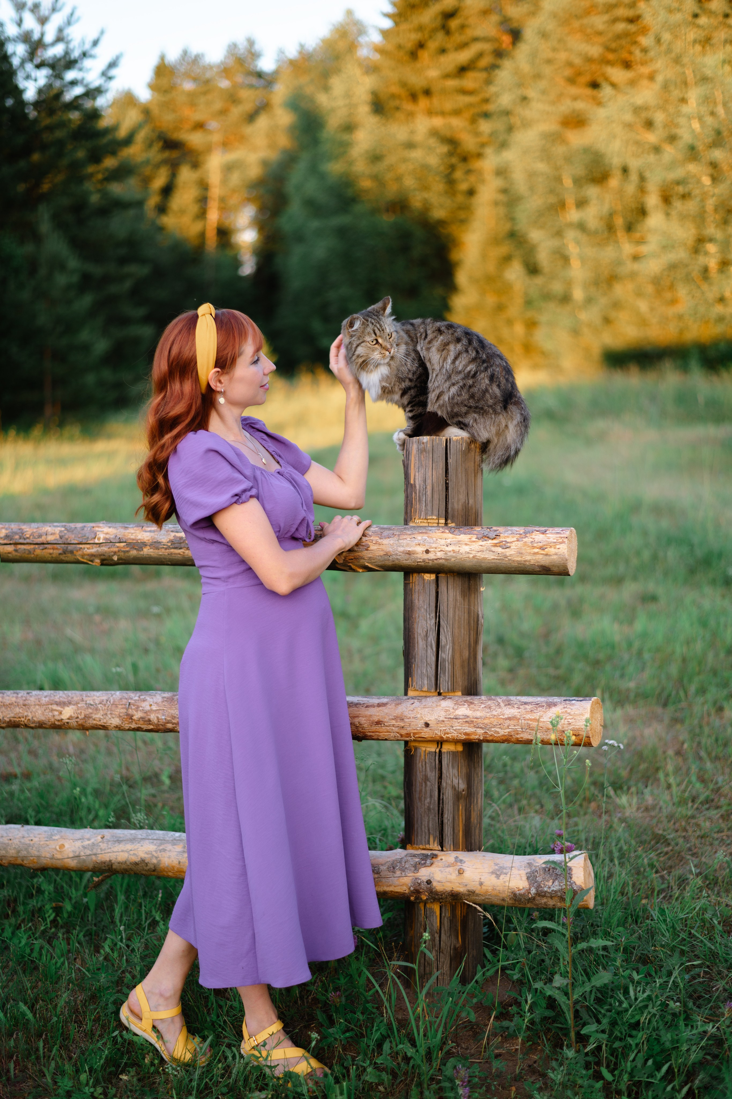 Фотосессия беременности в деревенском стиле. Фотограф в Кирове Инна Софронова