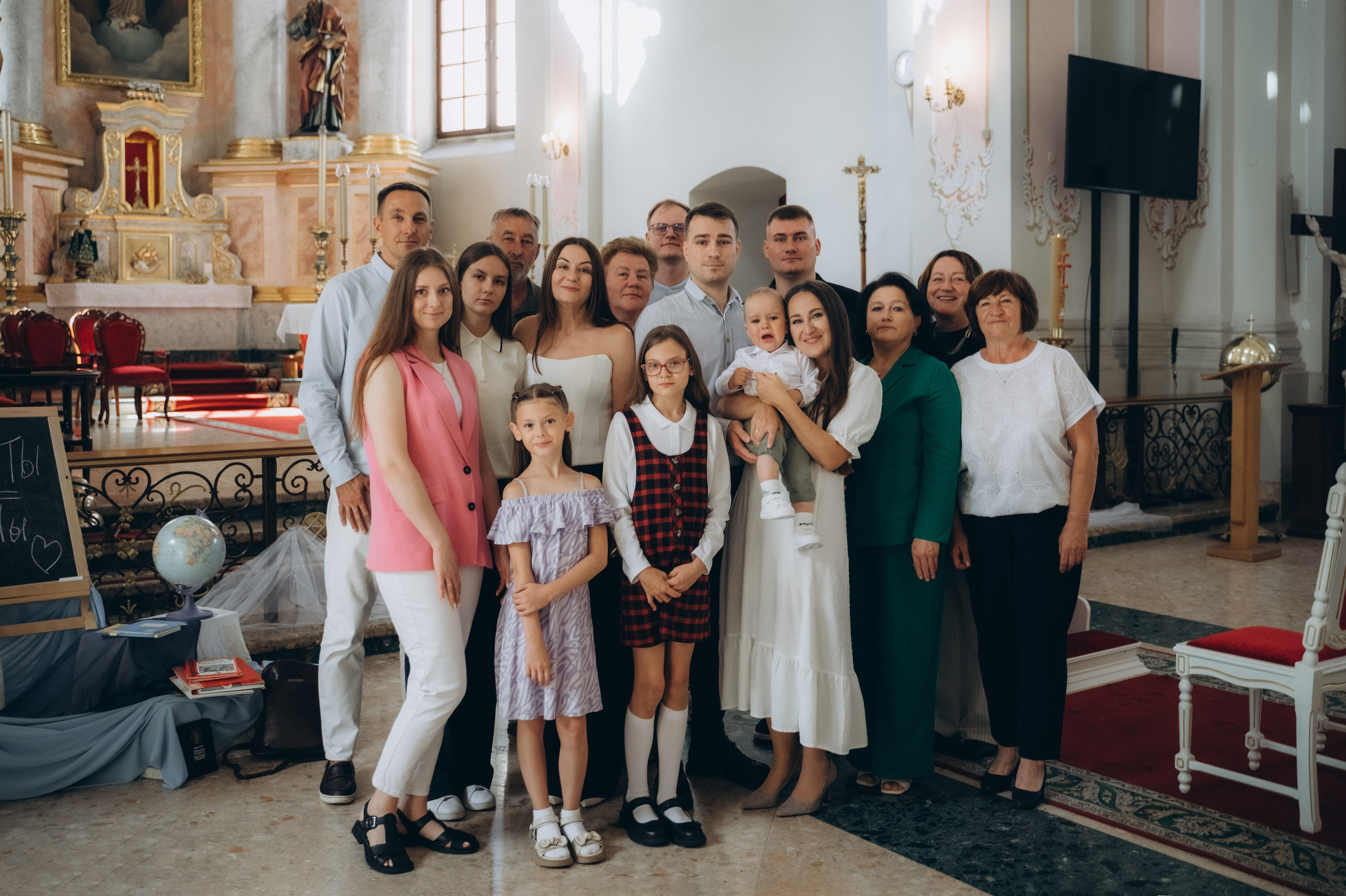 Крещение Александра (Белый Костёл). Семейный фотограф в Минске Дарья Дреко