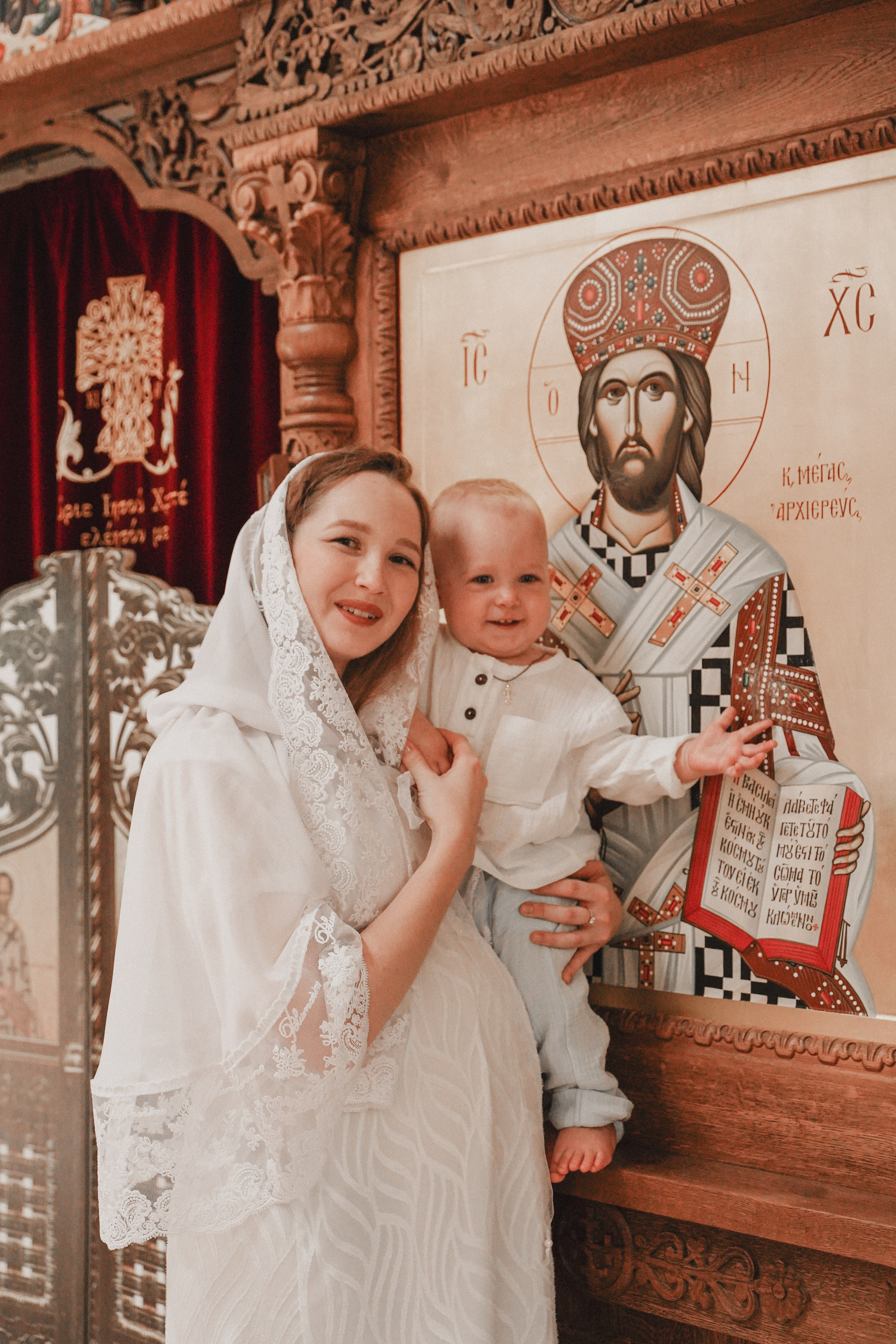 Крещение Лёвы. Семейный и женский фотограф в Краснодаре Анастасия Приймак