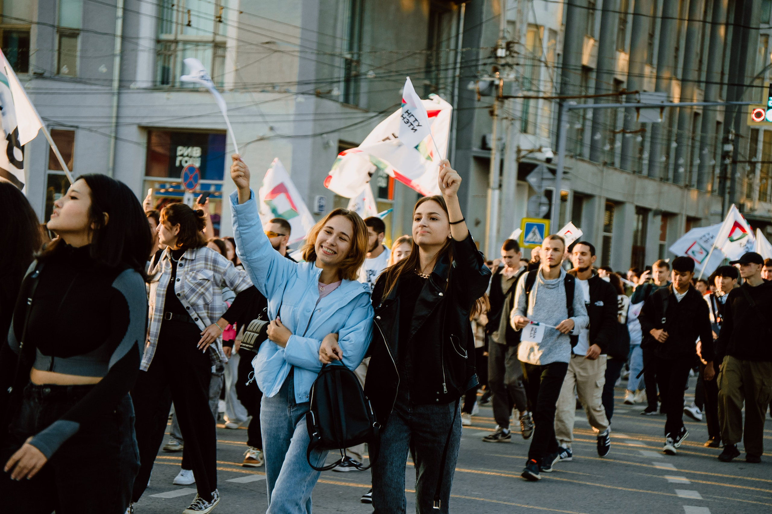 Парад студенчества. Фотограф Новосибирск Вероника Вишневская