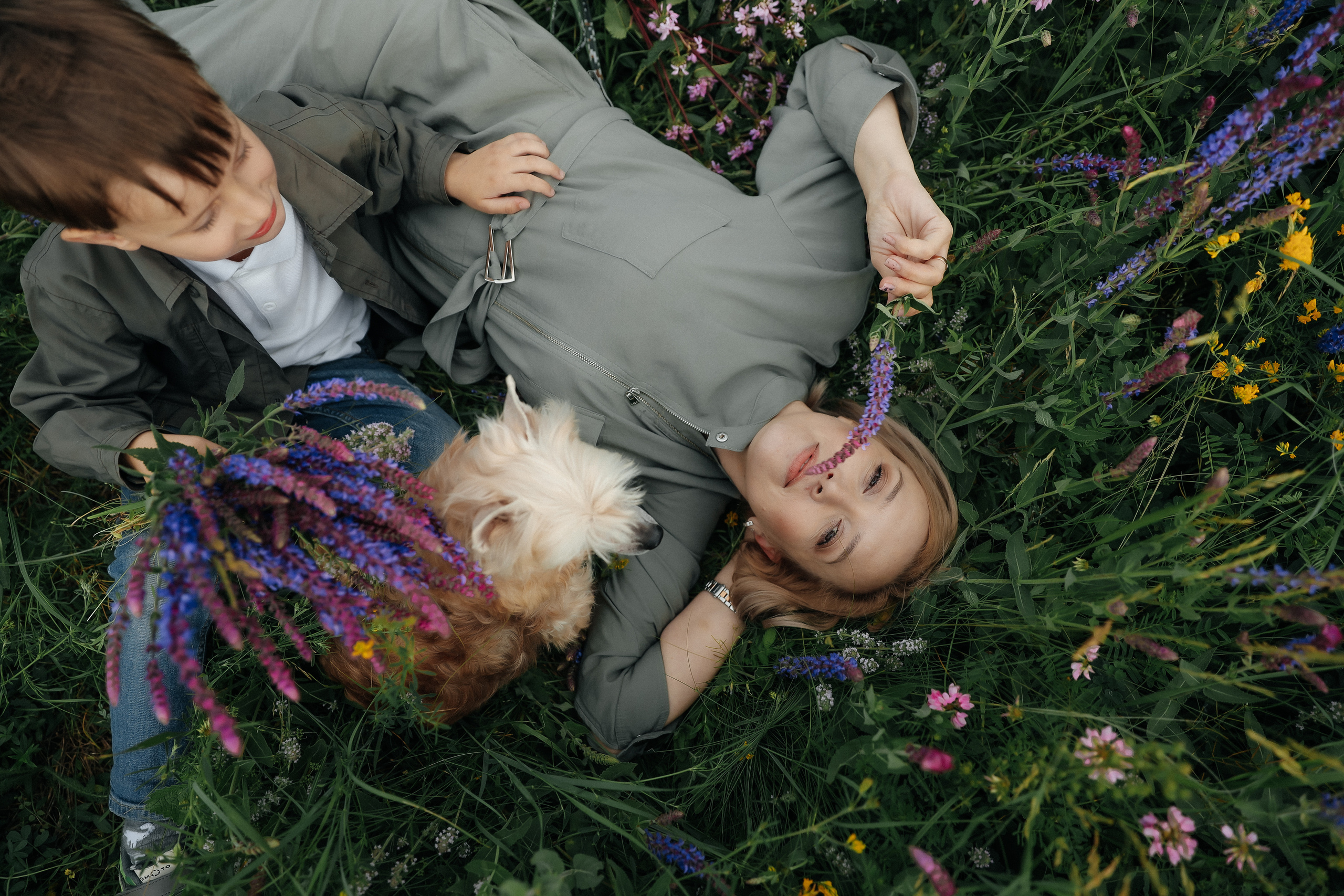 Елена, Ванечка и Злата. Фотограф