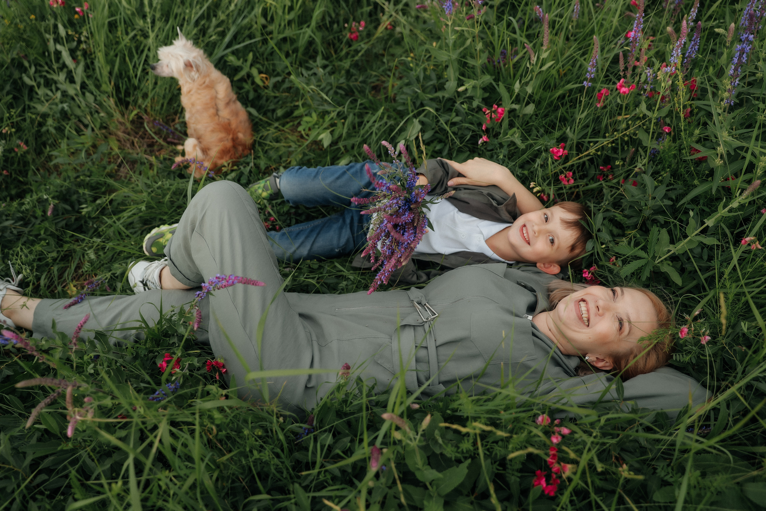 Елена, Ванечка и Злата. Фотограф