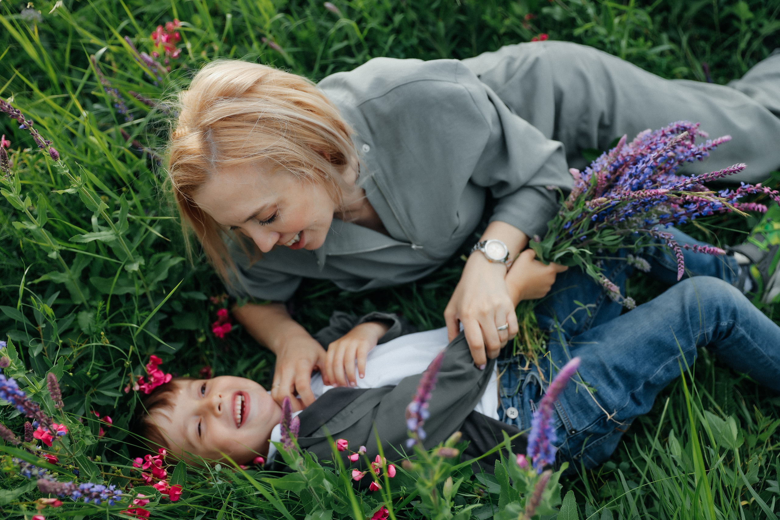Елена, Ванечка и Злата. Фотограф