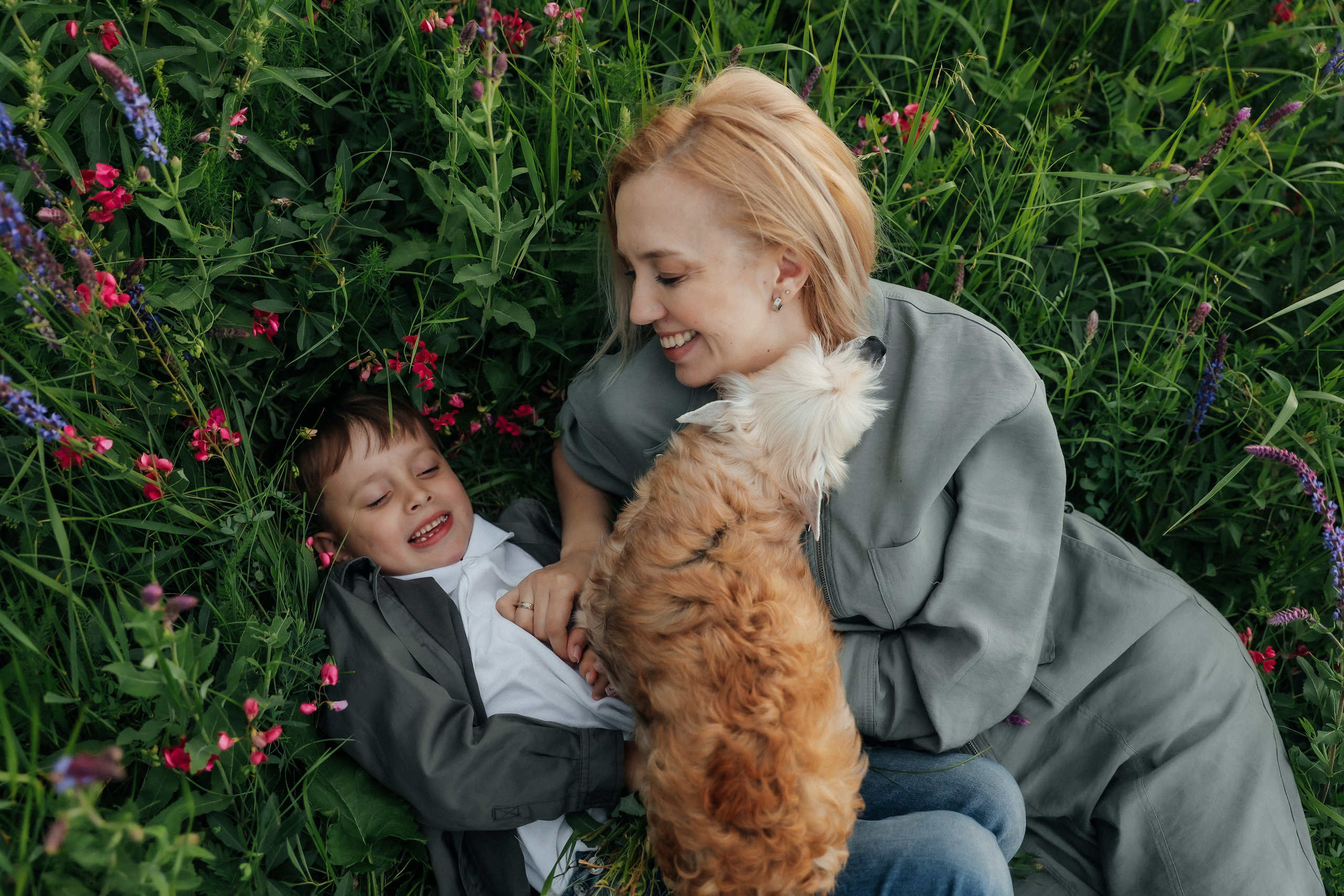 Елена, Ванечка и Злата. Фотограф