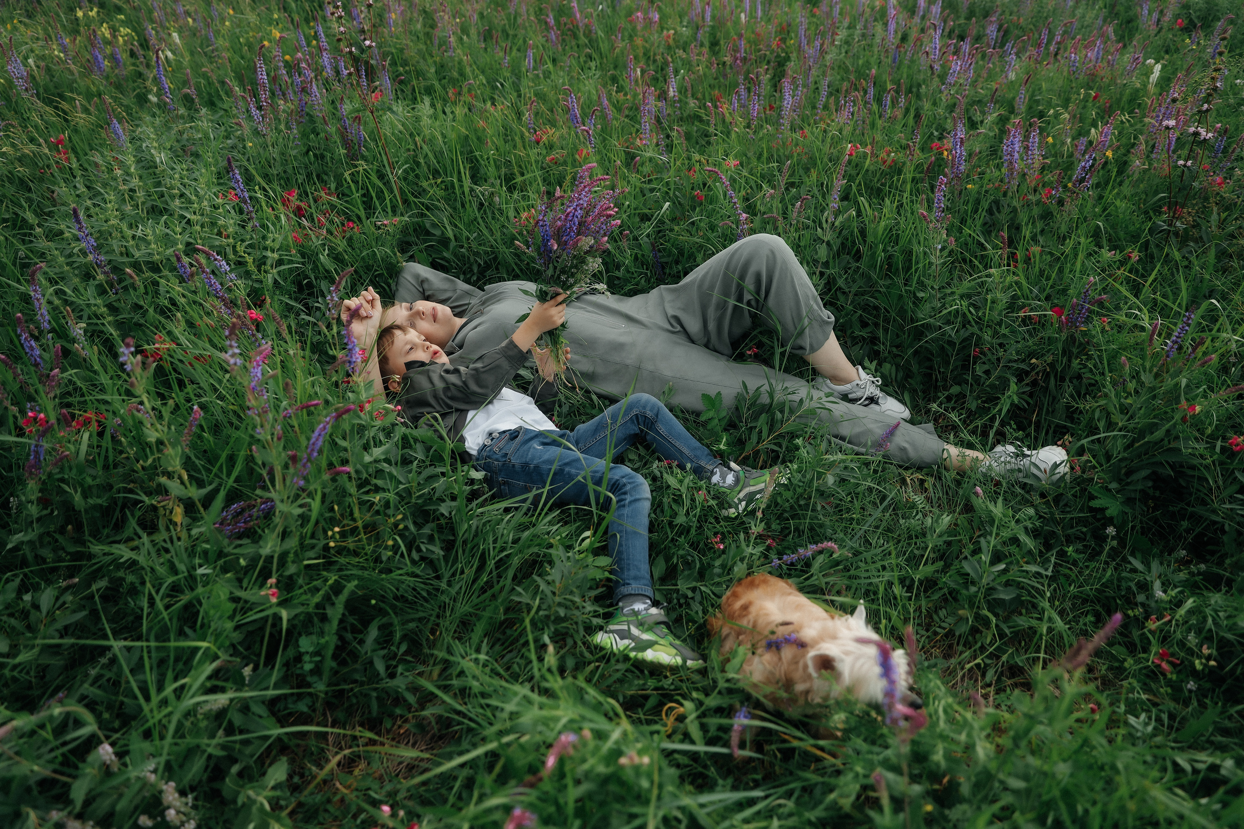 Елена, Ванечка и Злата. Фотограф