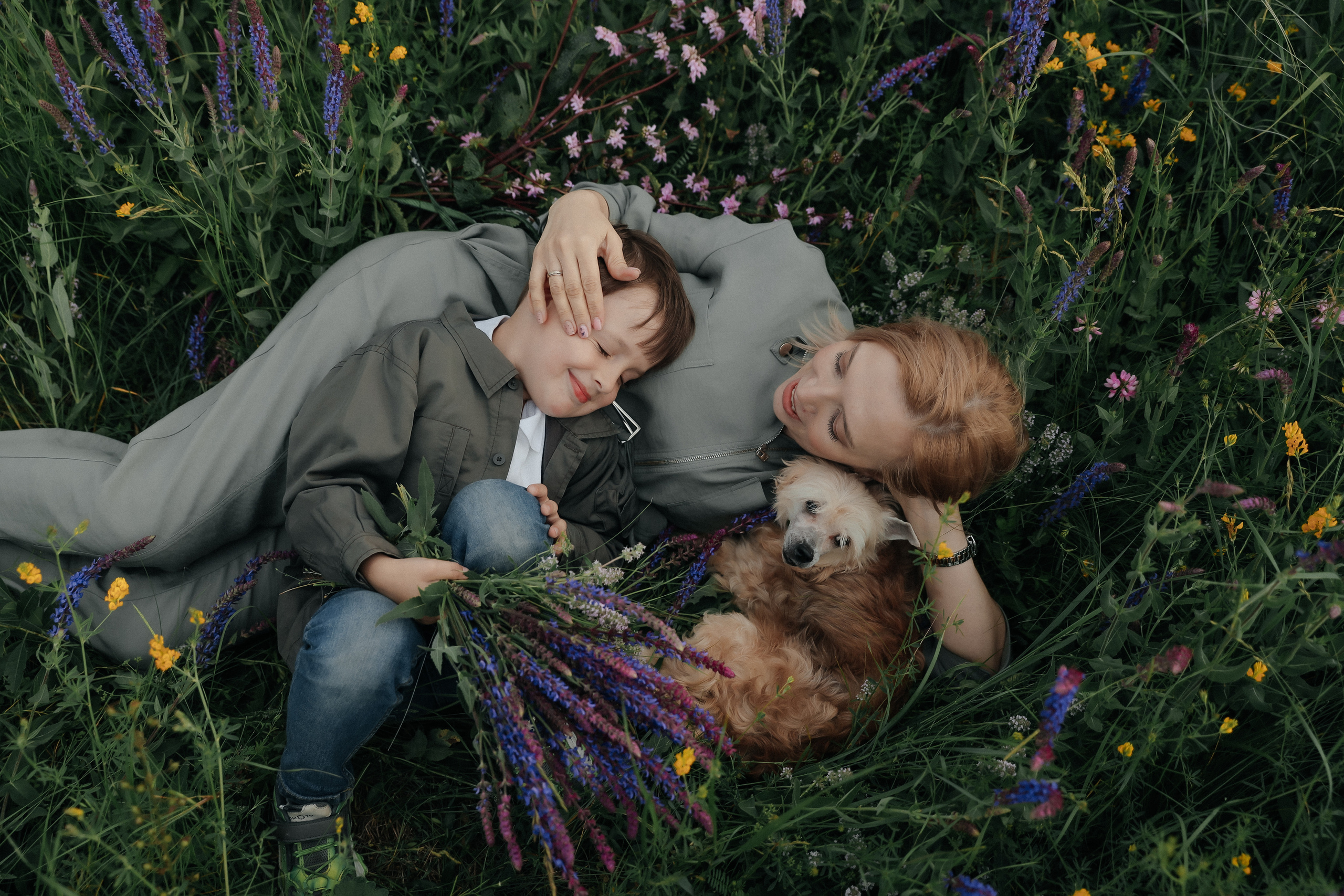 Елена, Ванечка и Злата. Фотограф