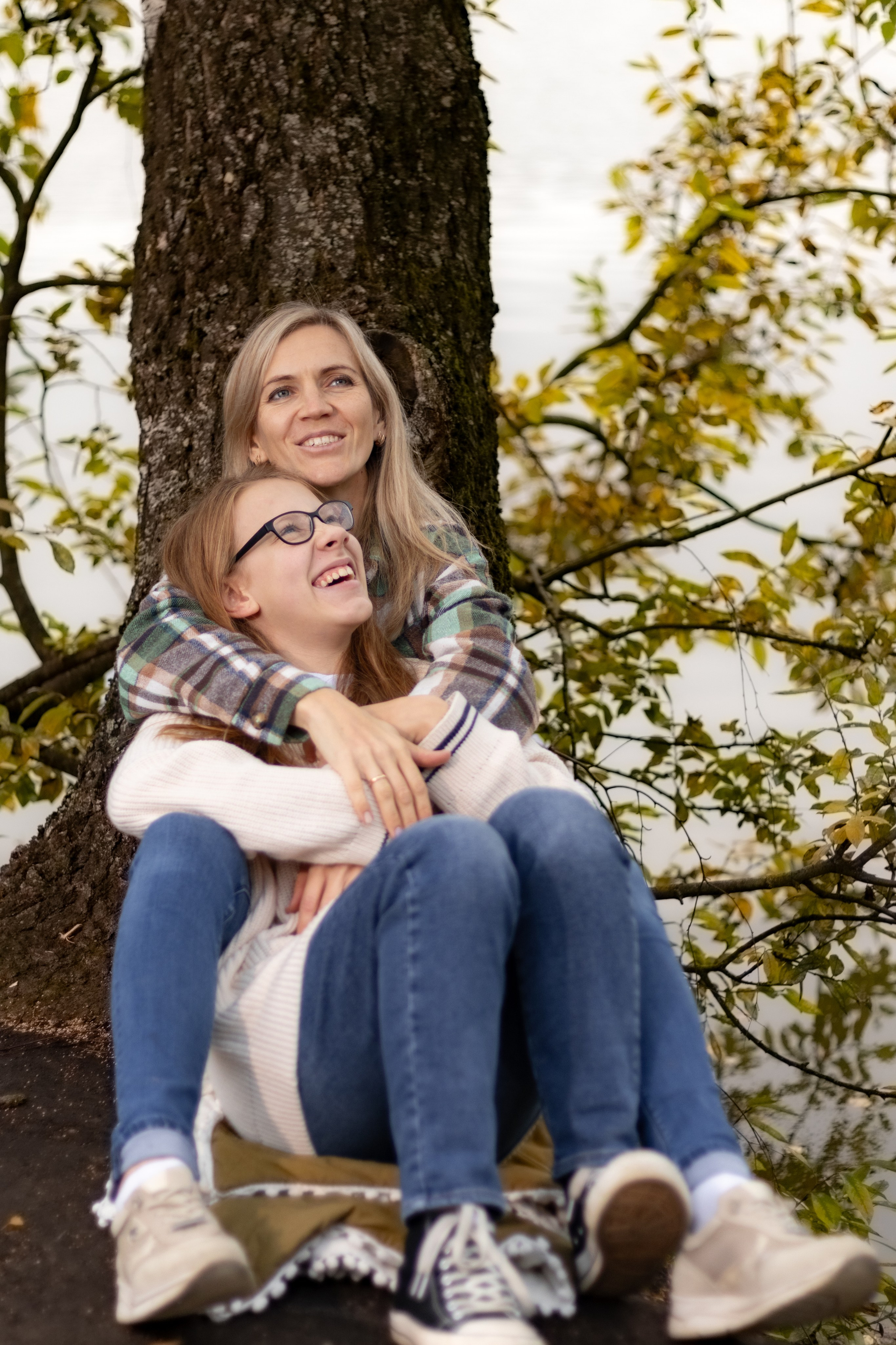 Семейная фотосессия на берегу озера. Фотограф Видеограф Игорь Никулин Москва Балашиха