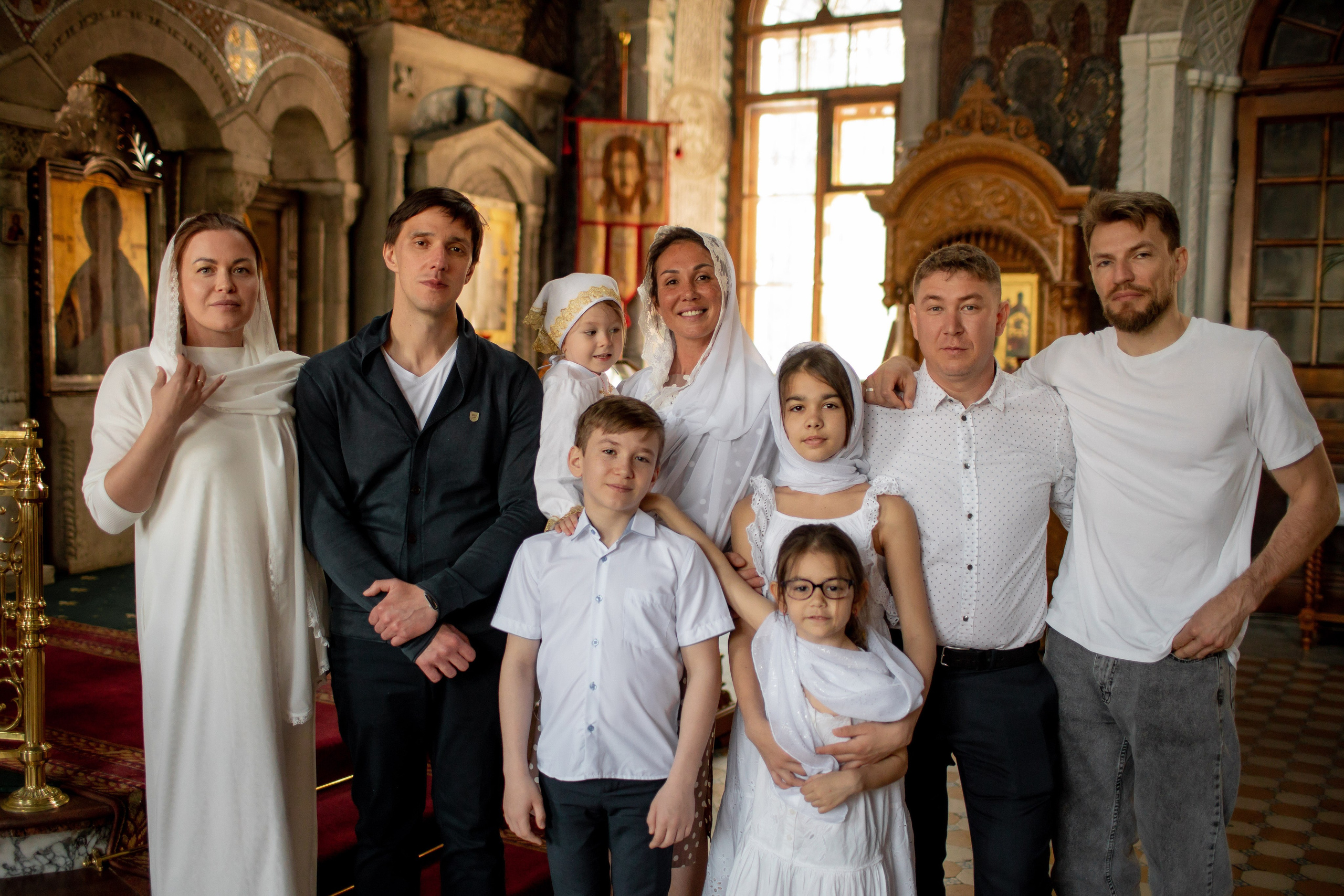Таинство Крещения. Семейный фотограф в Москве