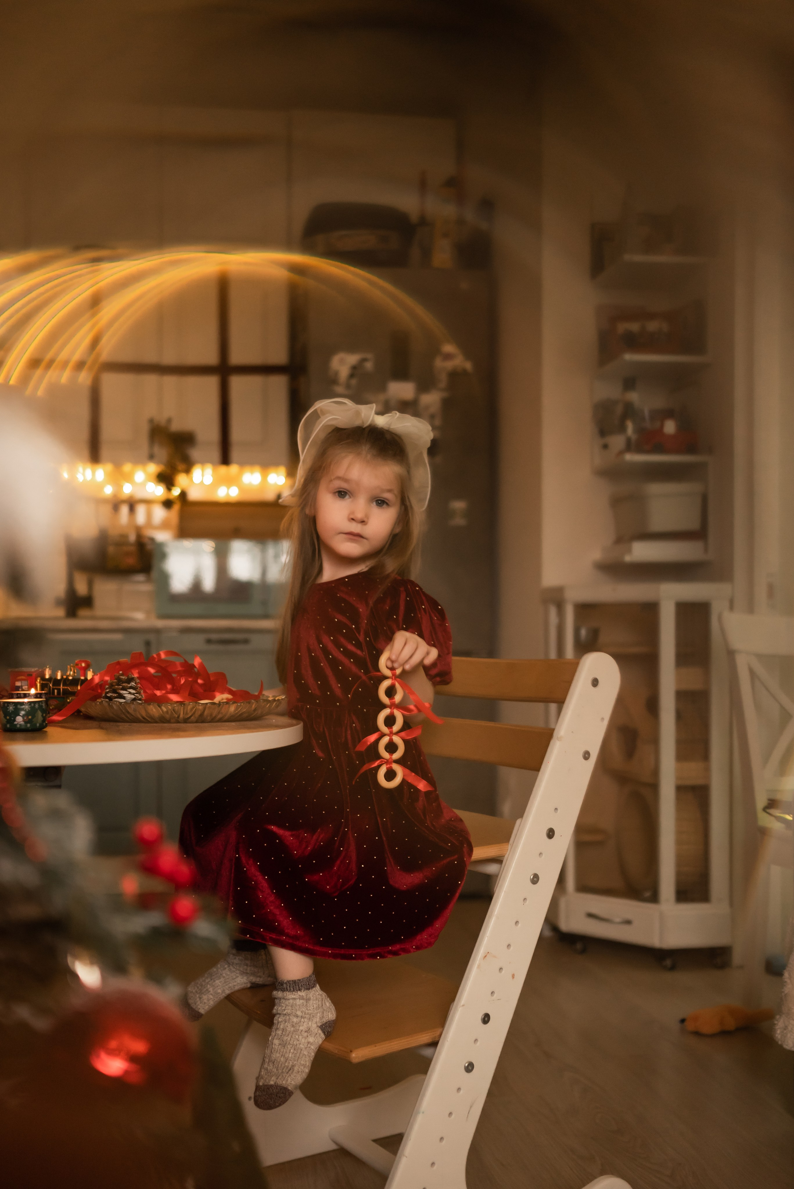 Новогодняя история Варвары. Фотограф Ксения Огородова портфолио