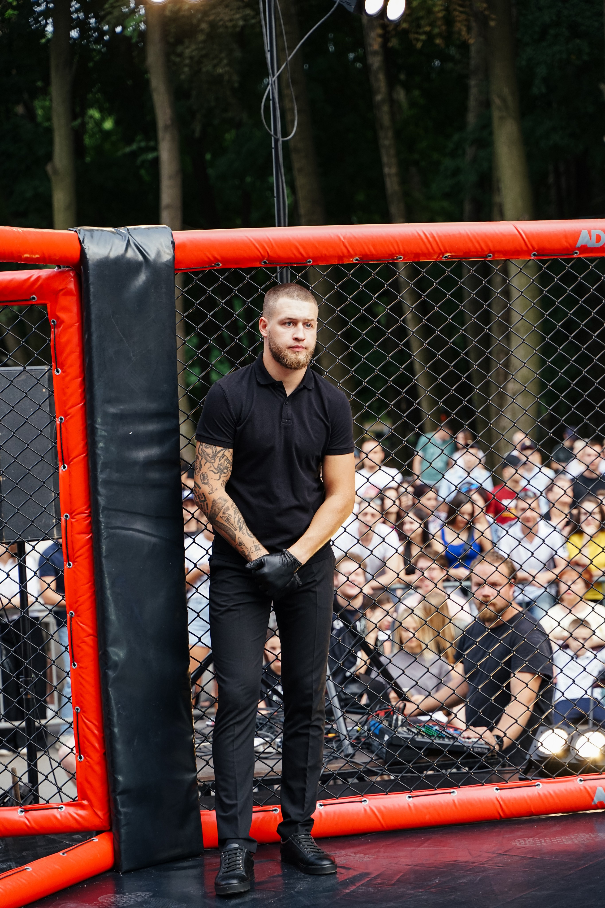 Вечер боев в ЦПКиО. Фотограф Надежда Погребняк | Рязань | Москва