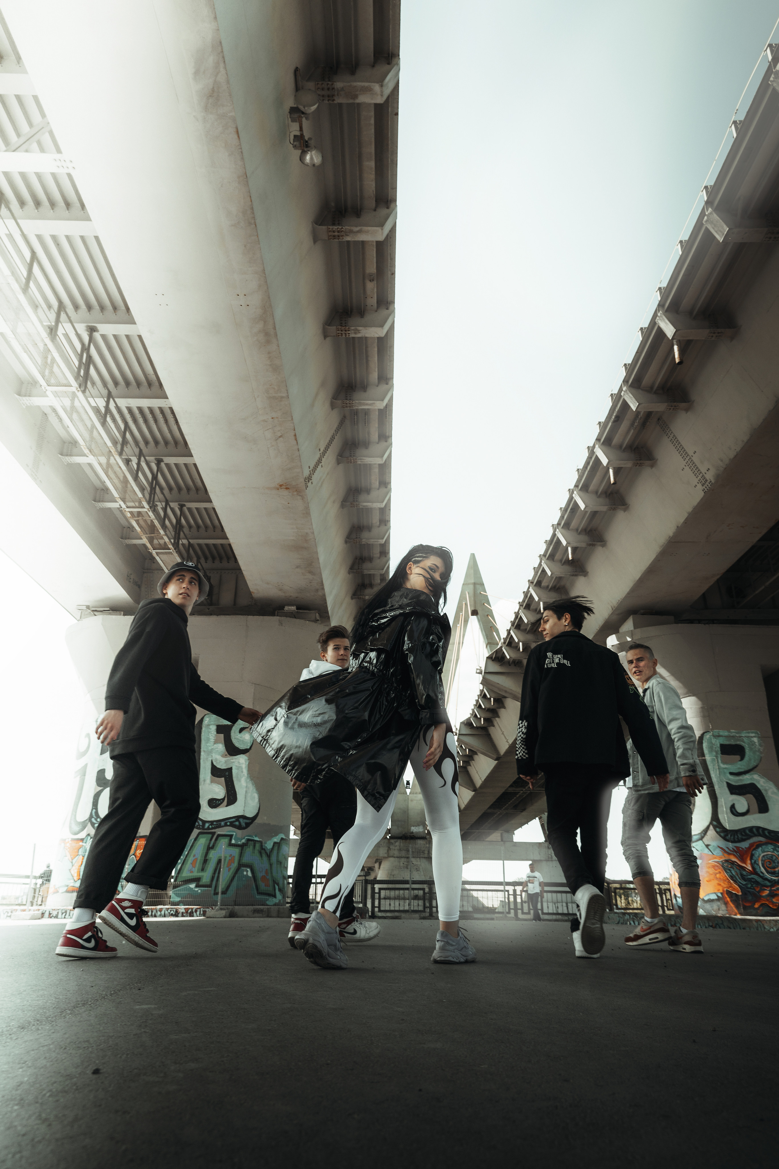 Reportage photography of dancers