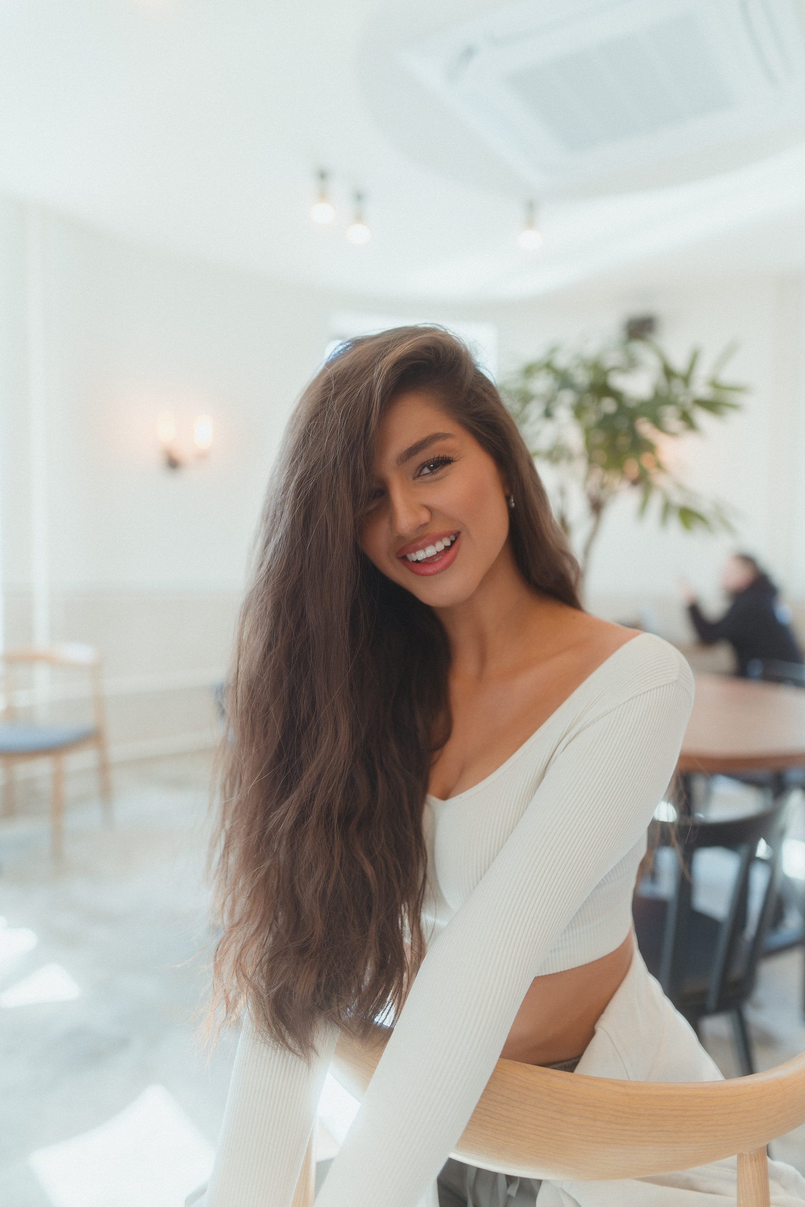 Фотосессия с Альмирой в кофейне Скуратов в Казани