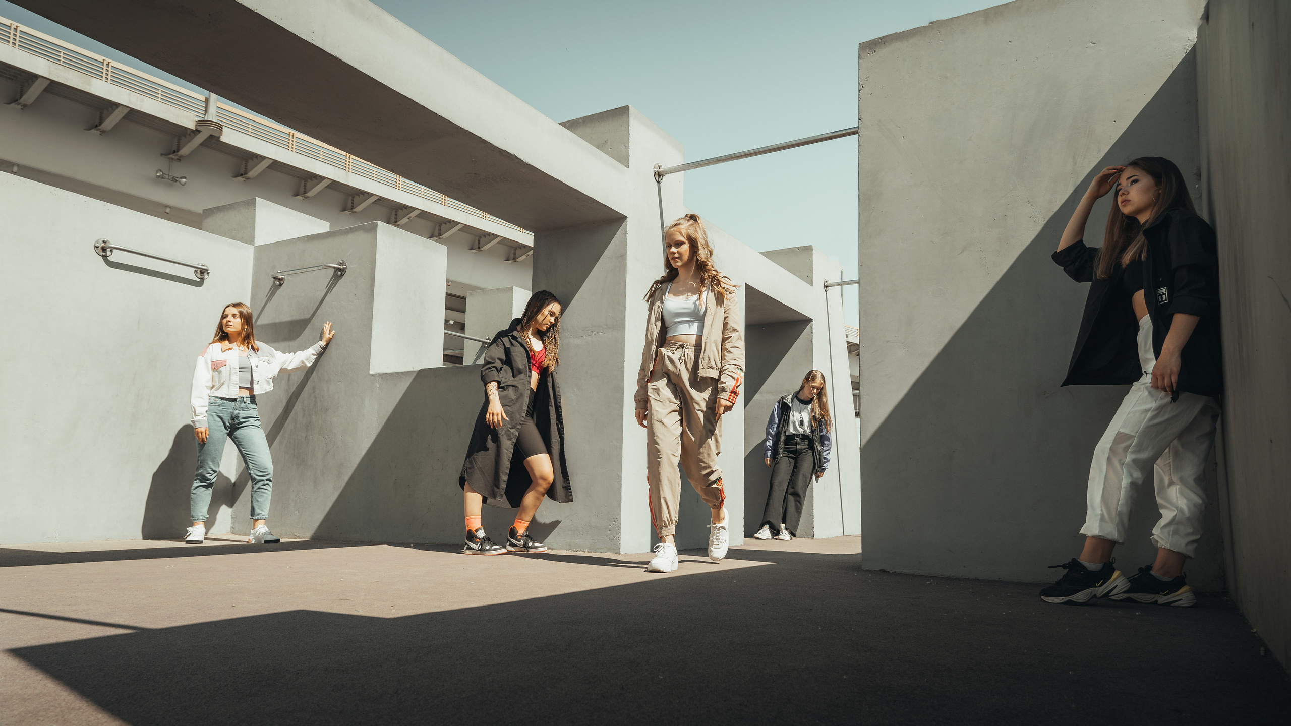 Reportage photography of dancers