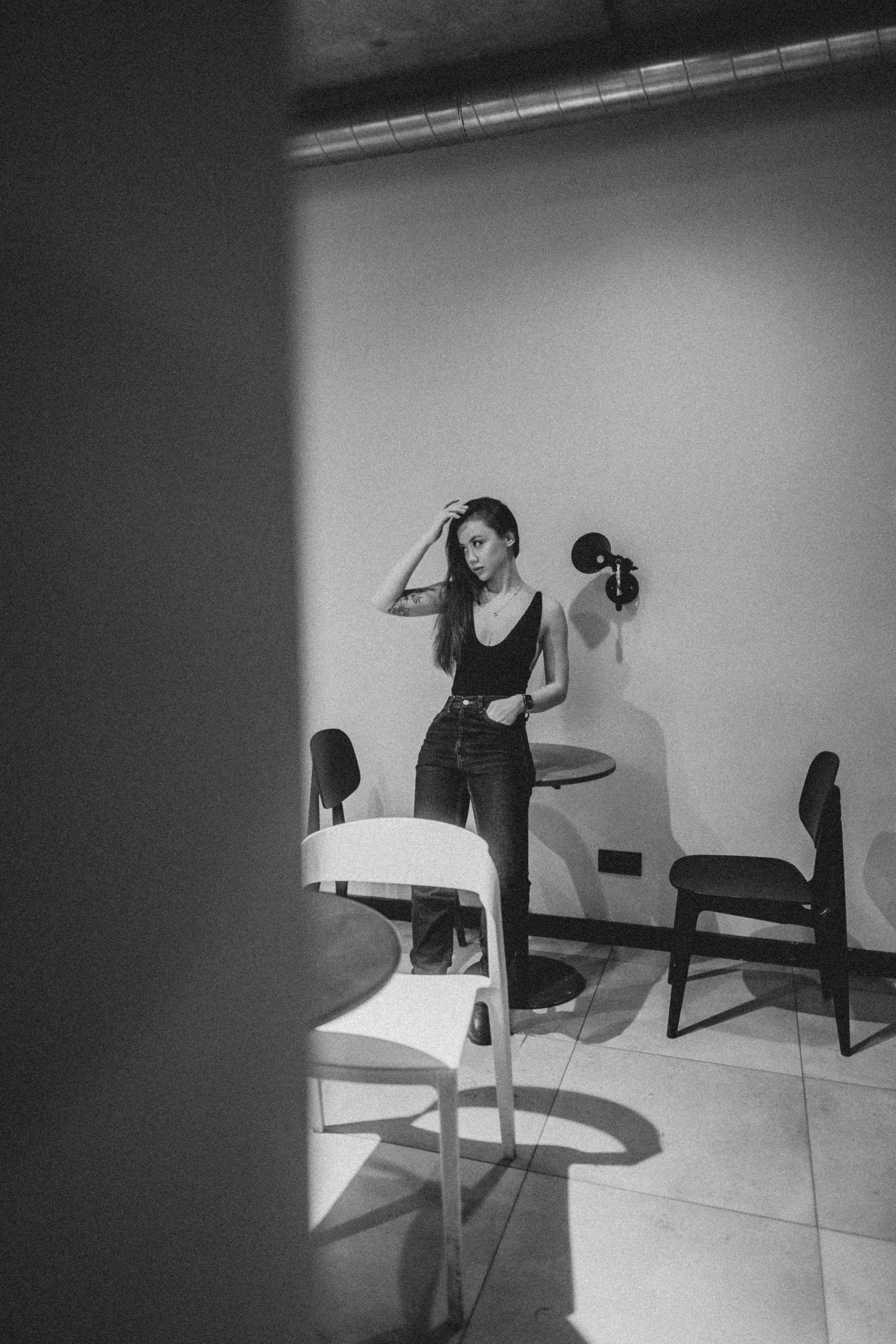 Фотосессия с Лерой в кофейне Скуратов в Казани