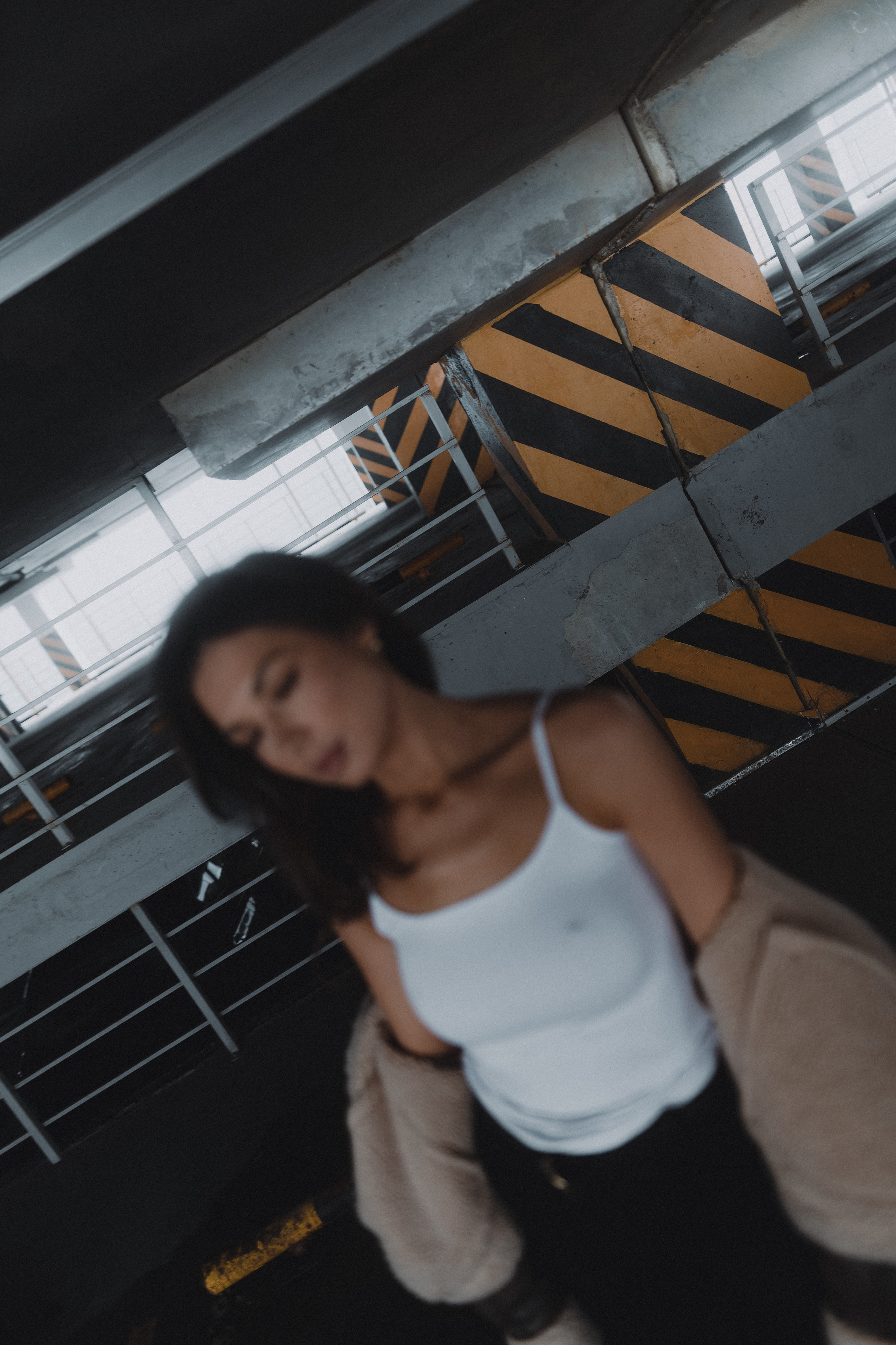 Уличная фотосессия с Айгуль на парковке Казан Молла