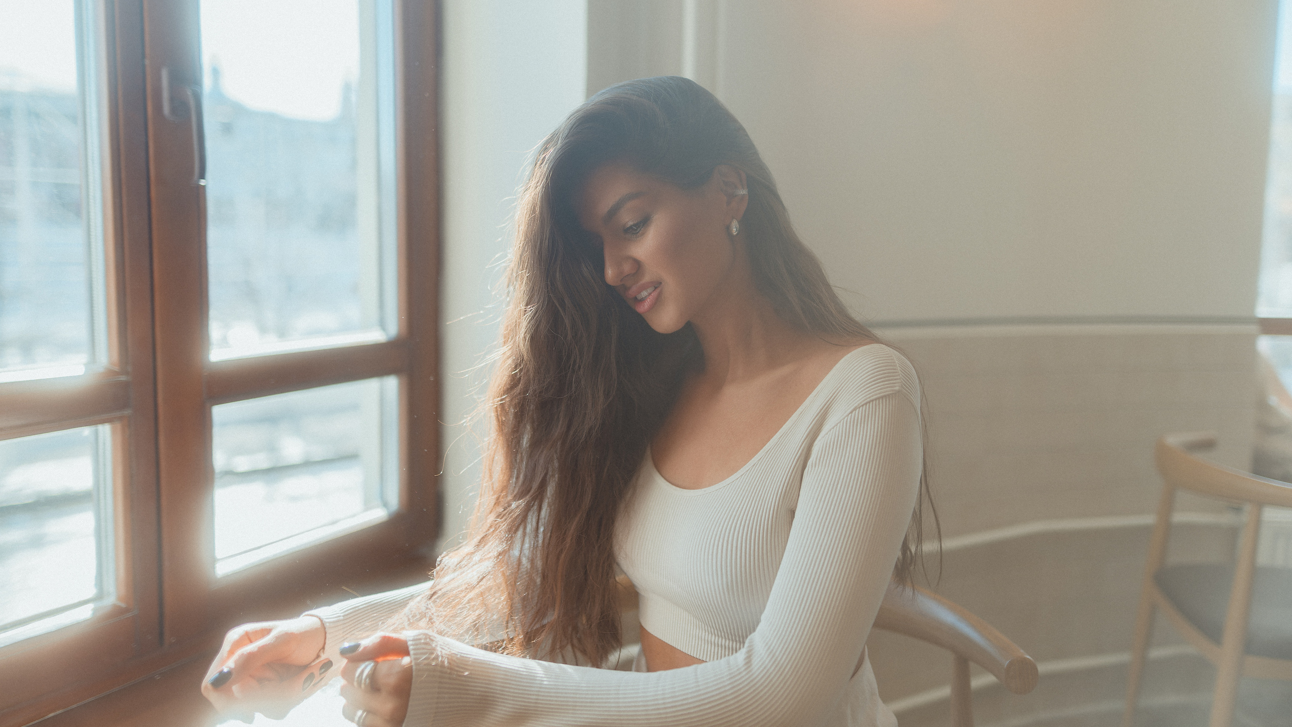 Фотосессия с&nbsp;Альмирой в&nbsp;кофейне Скуратов в&nbsp;Казани