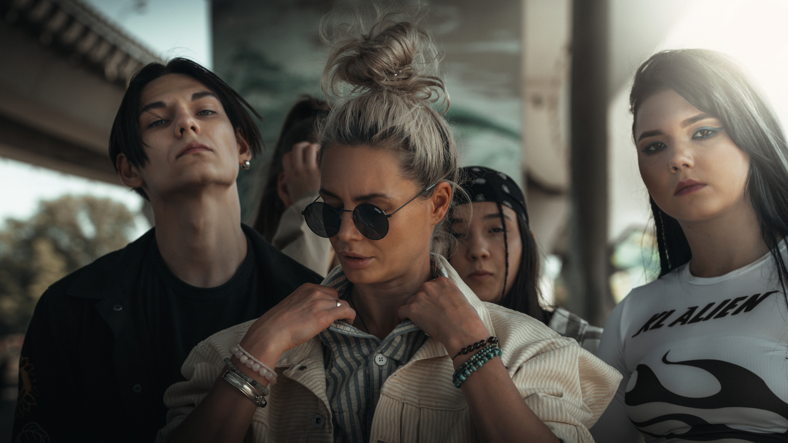 Reportage photography of dancers