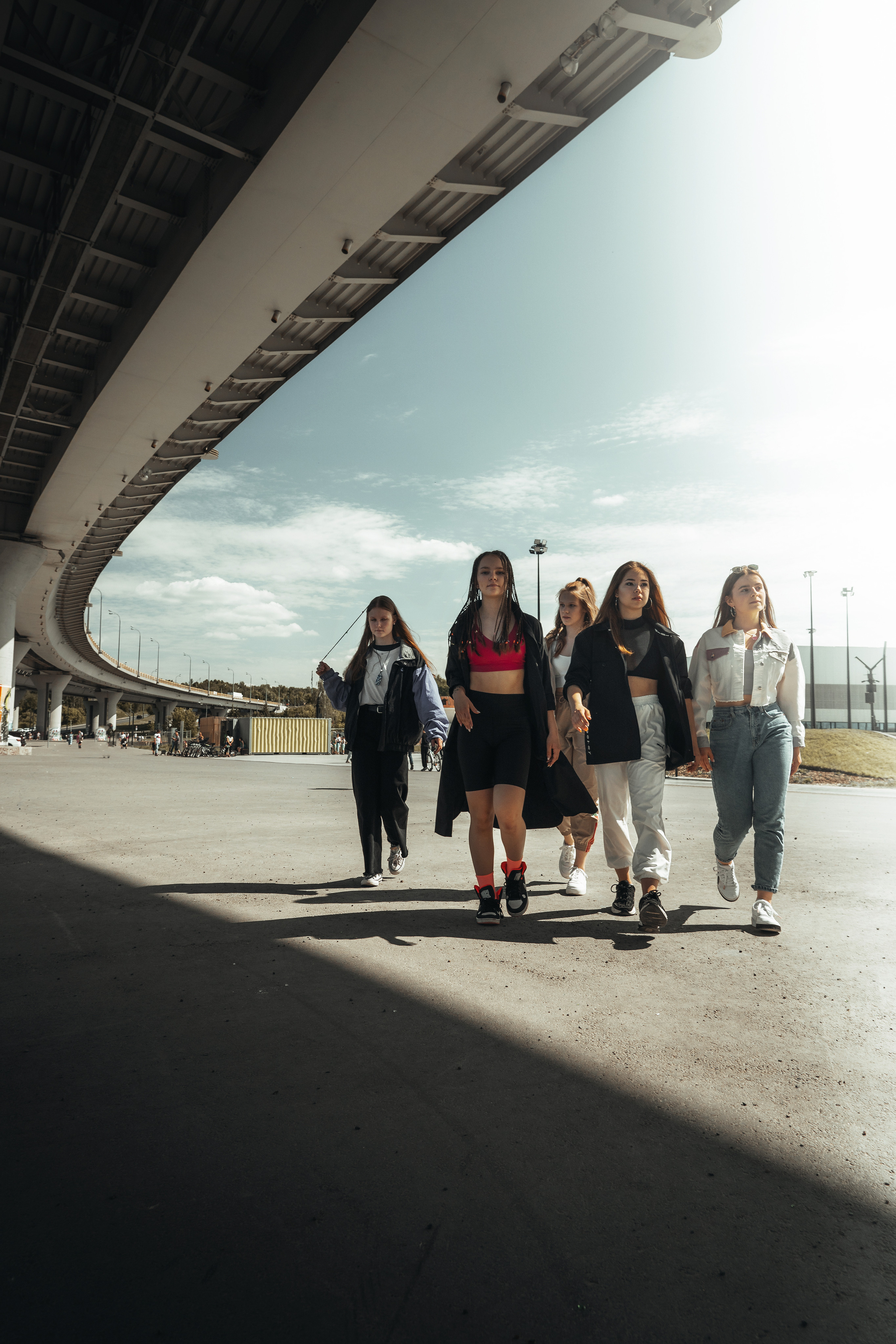 Reportage photography of dancers
