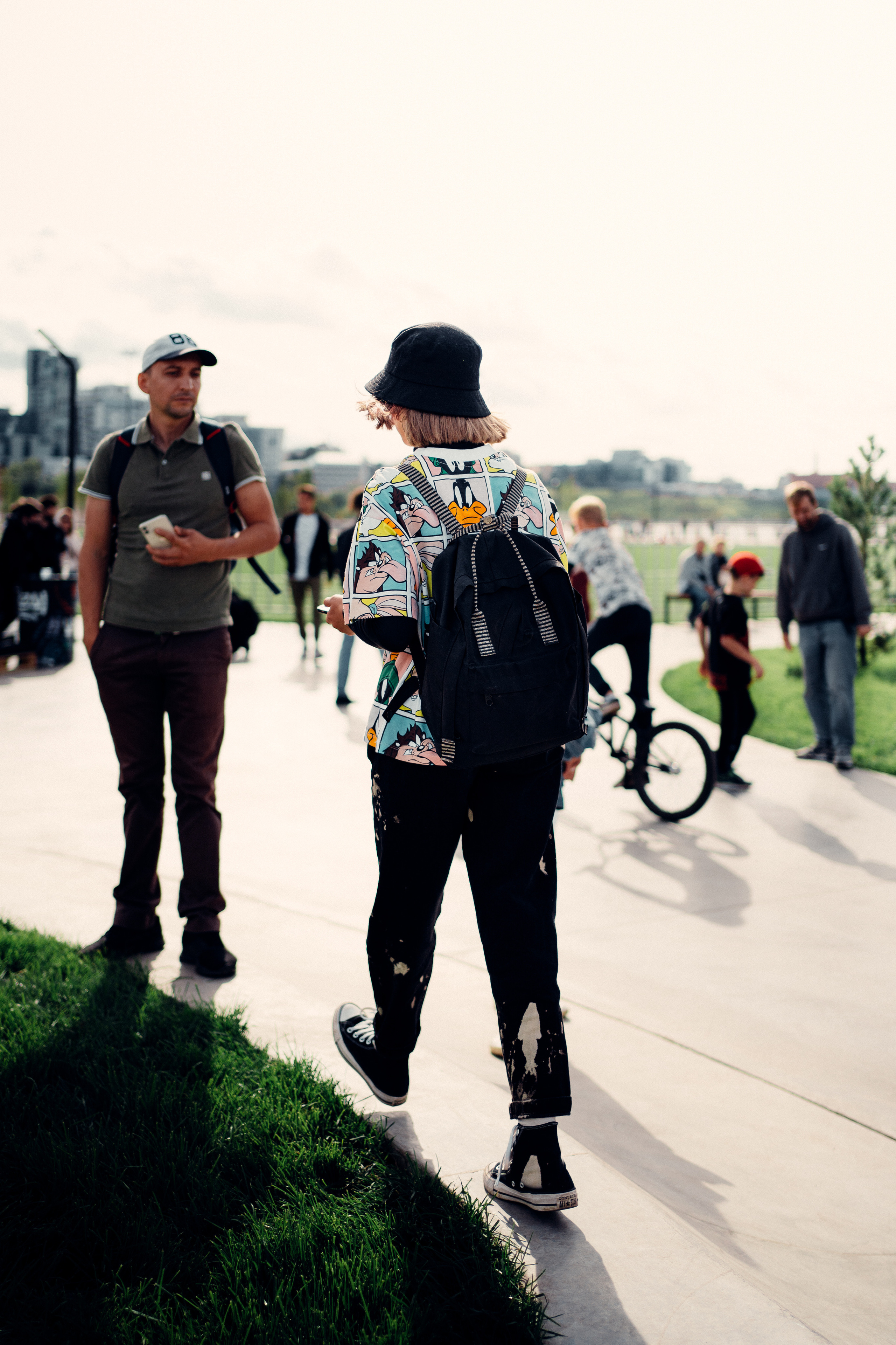 Репортажа съемка с открытия парка Урам в Казани