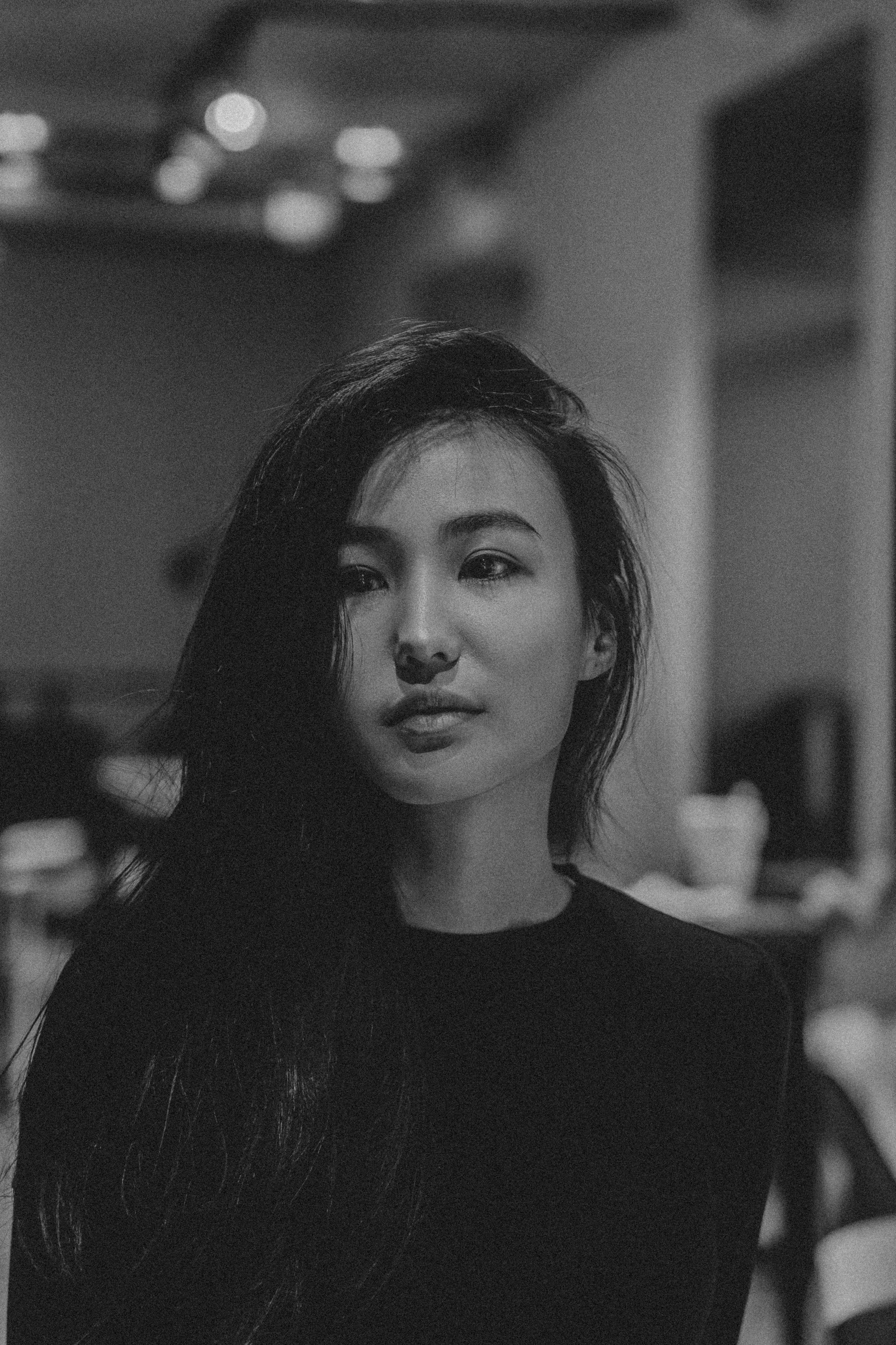 Уличная фотосессия с Камилой около бистро Артель