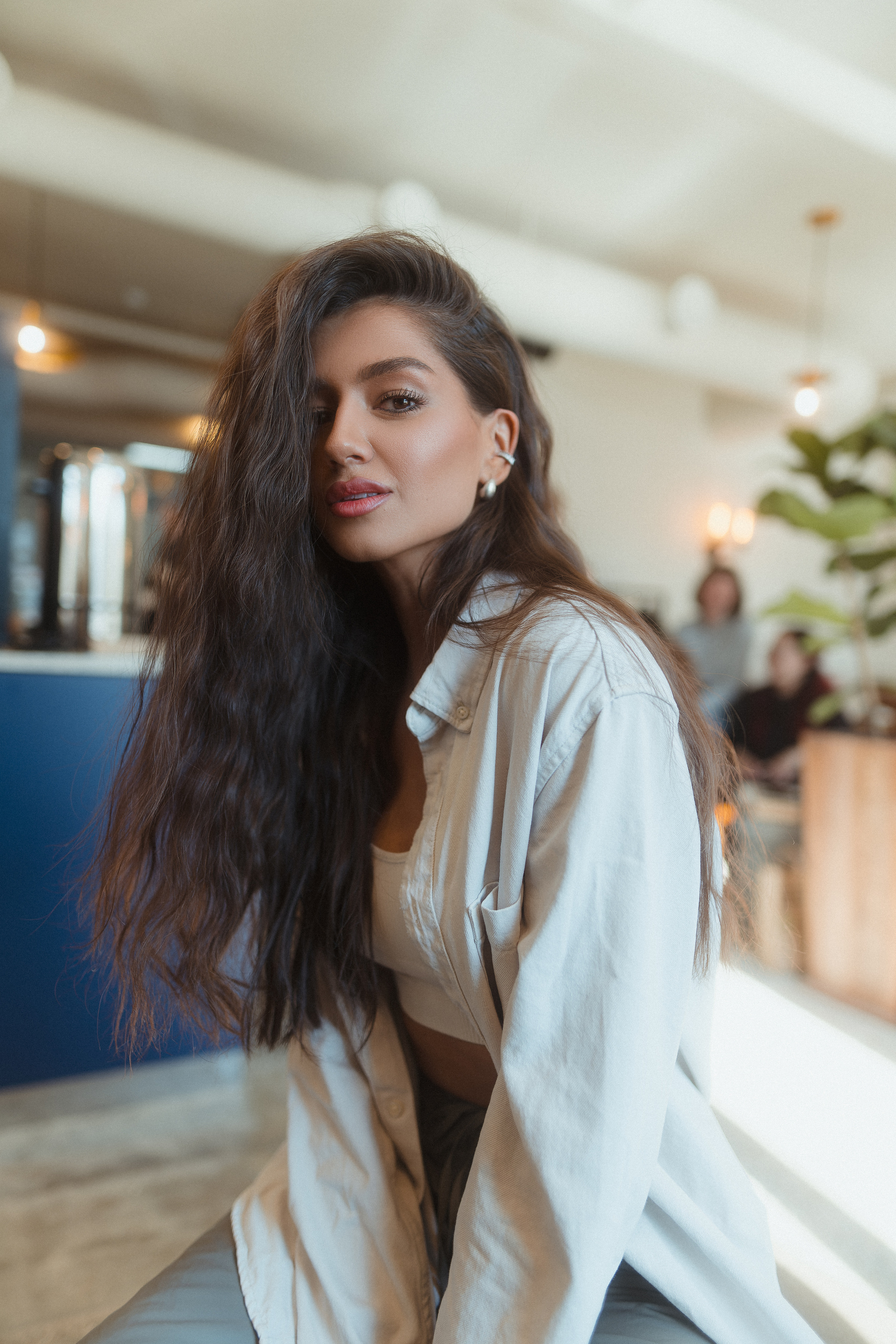 Фотосессия с Альмирой в кофейне Скуратов в Казани