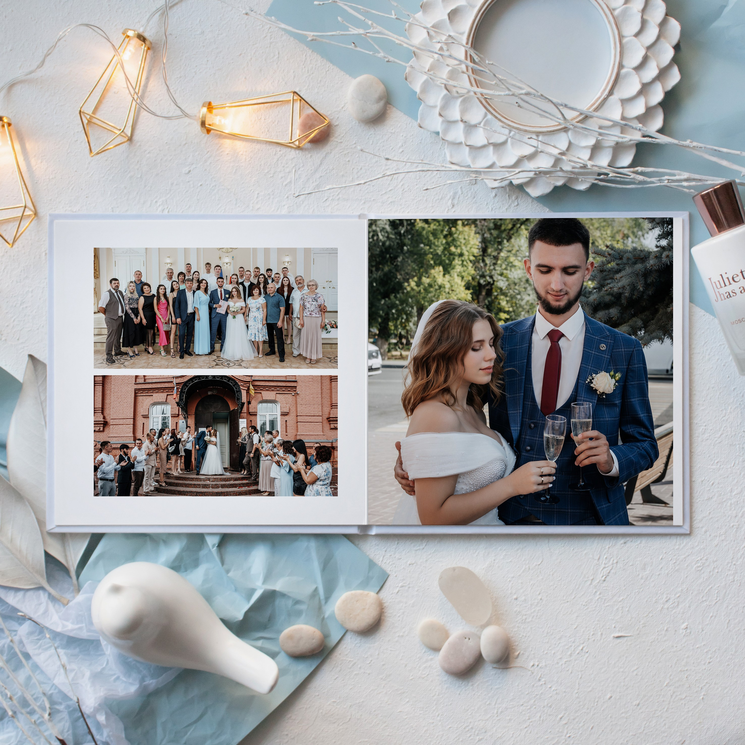 Свадебная фотокнига. Ольга Плаксина фотограф в Саратове