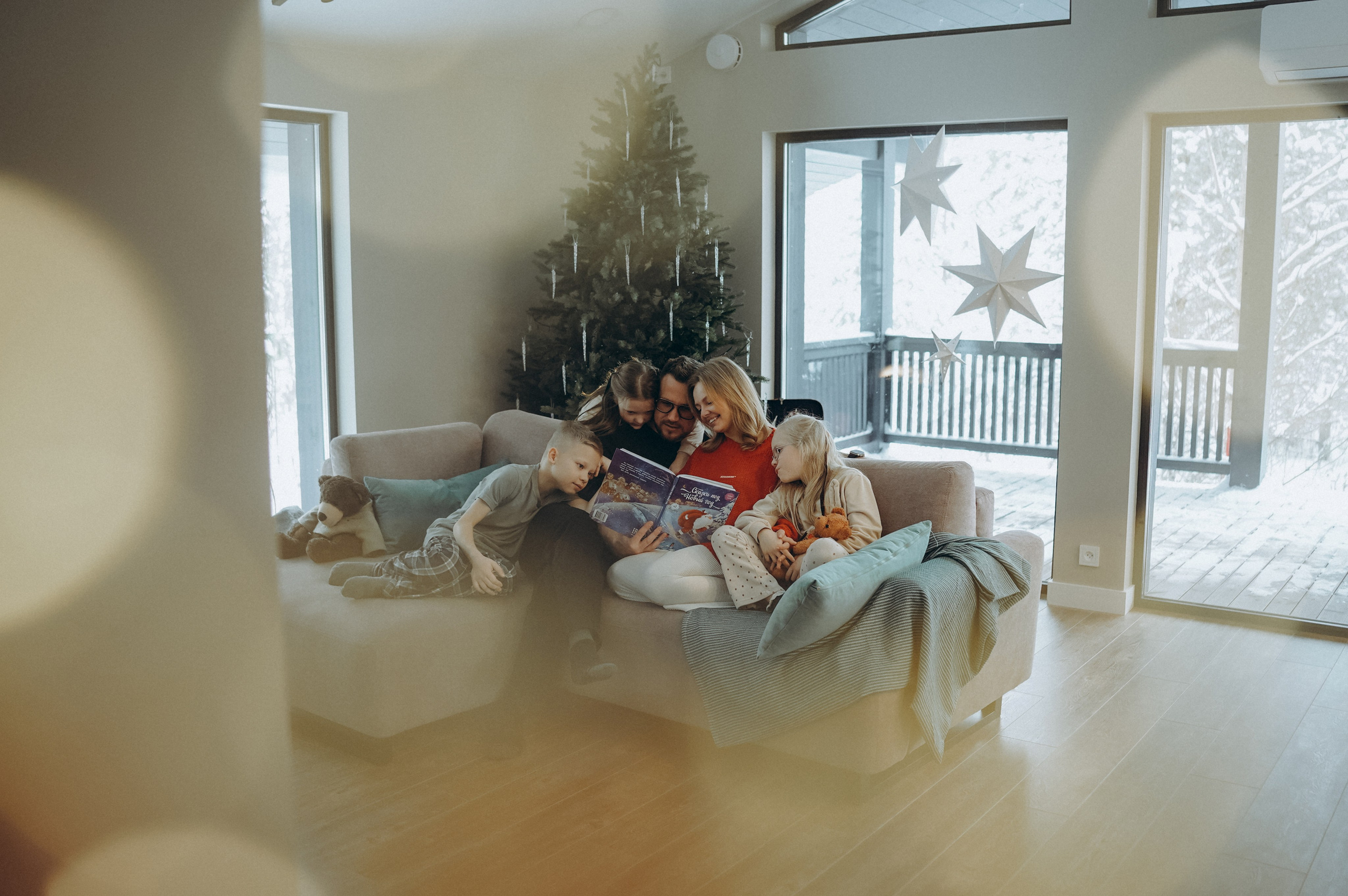 Новогодняя фотосессия для семьи Яны Косаревой. Семейный и детский фотограф в Кирове Татьяна Лыскова