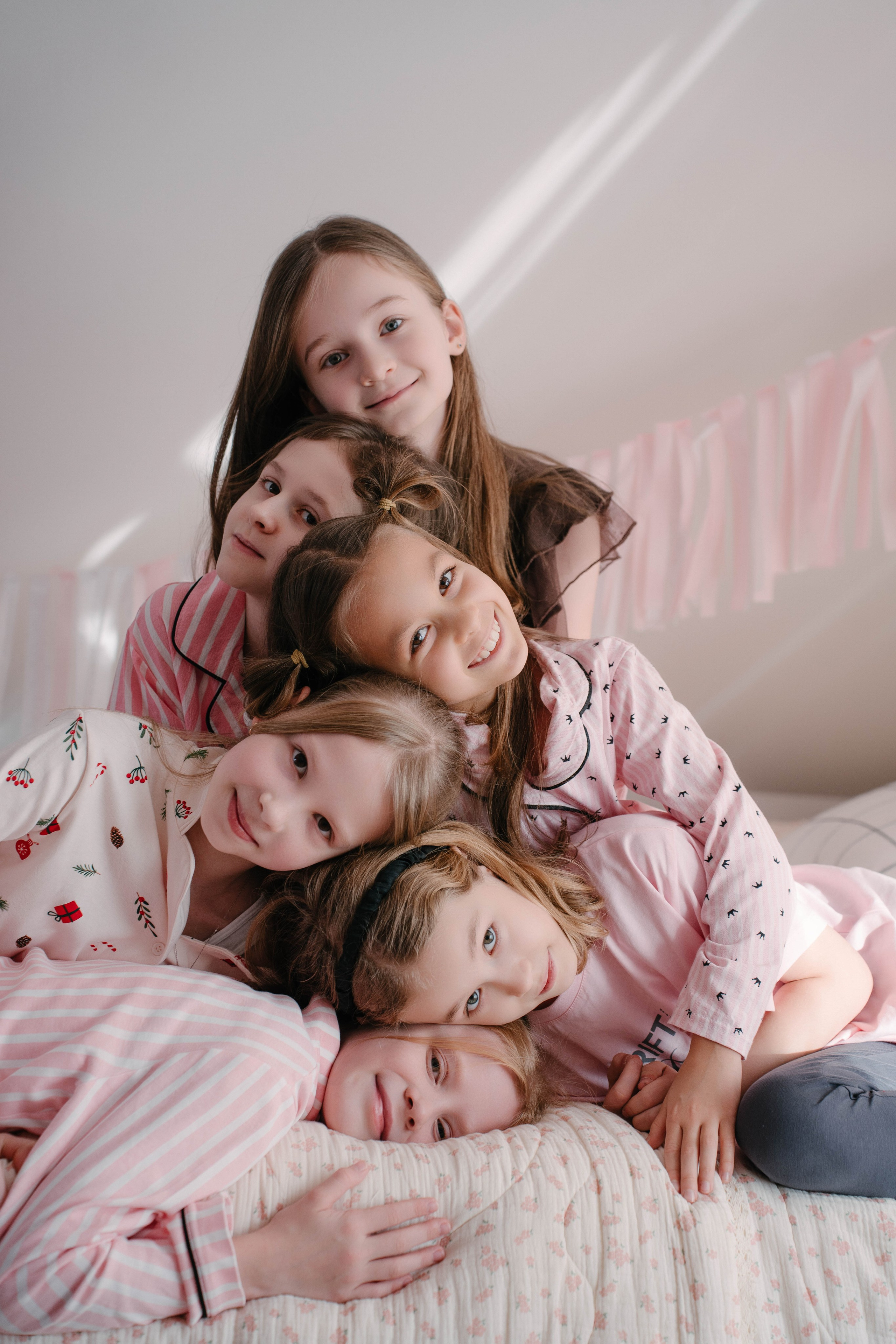 Пижамная вечеринка Варе 9 лет. Свадебный и семейный фотограф в Воронеже Анастасия Бойко