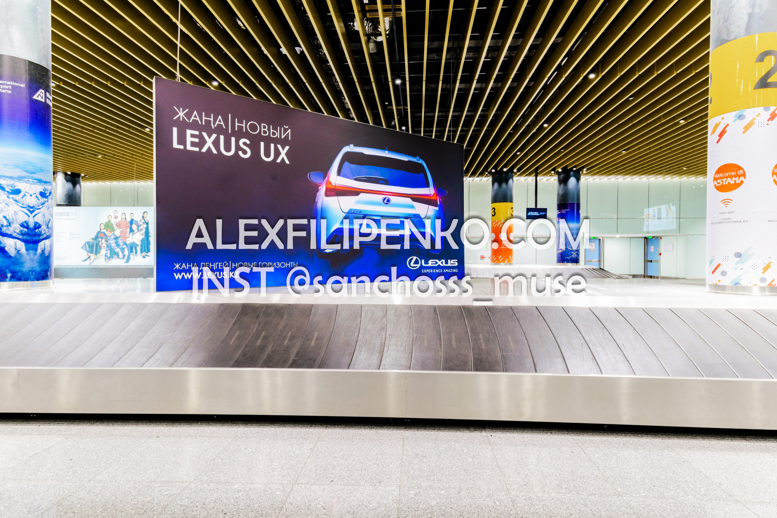 Фотосъемка для рекламного оператора MYD Production в Аэропорту Астаны. Фотограф интерьера недвижимости и архитектуры в Астане