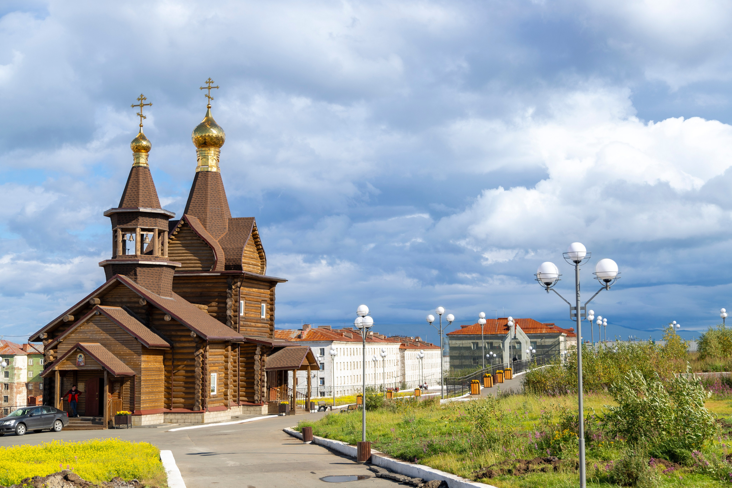 Храм святителя Луки фотограф Дмитрий Степанов в Норильске