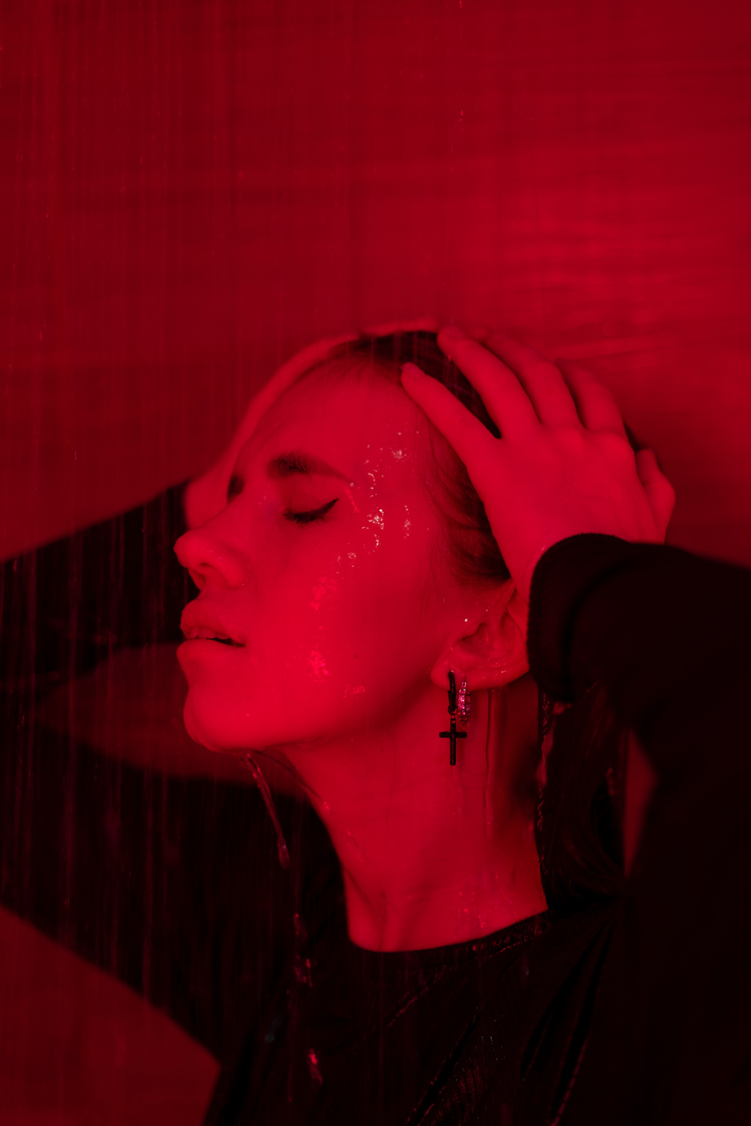 Красное настроение Насти. Фотограф Коробова Екатерина