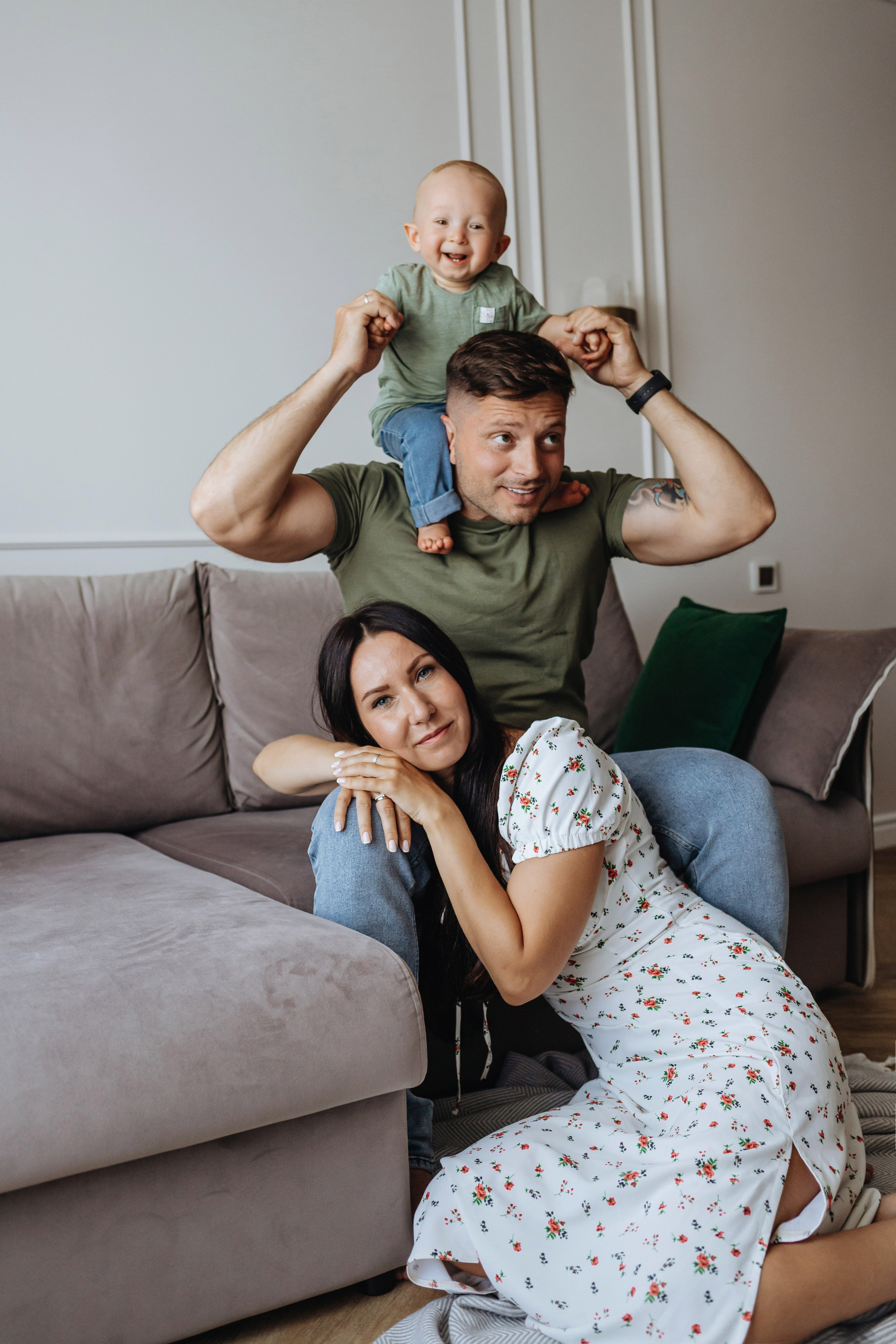 Годик дома!. Семейный фотограф Юлия Клишина