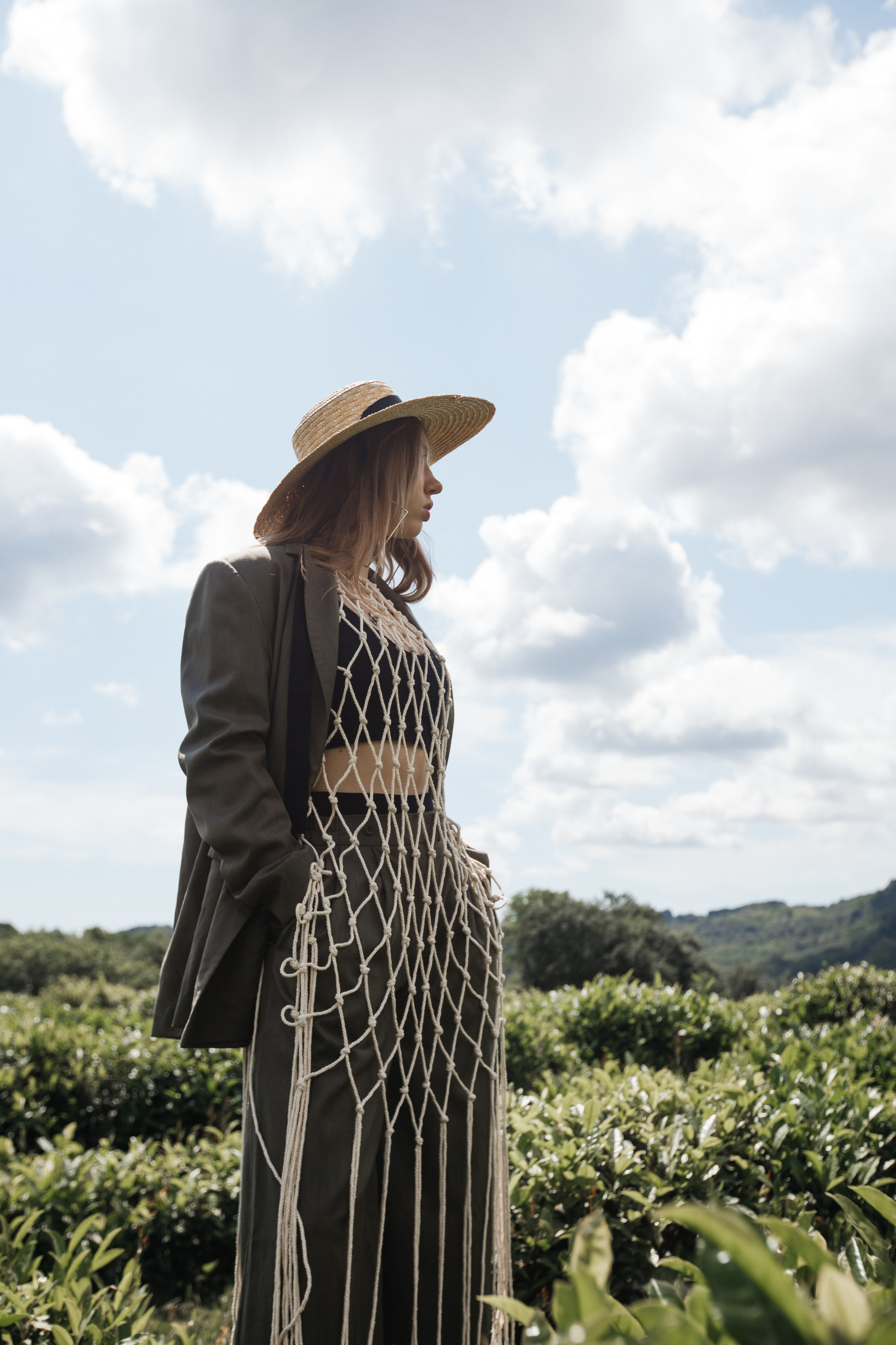 Tea plantation. Efimova Model Agency