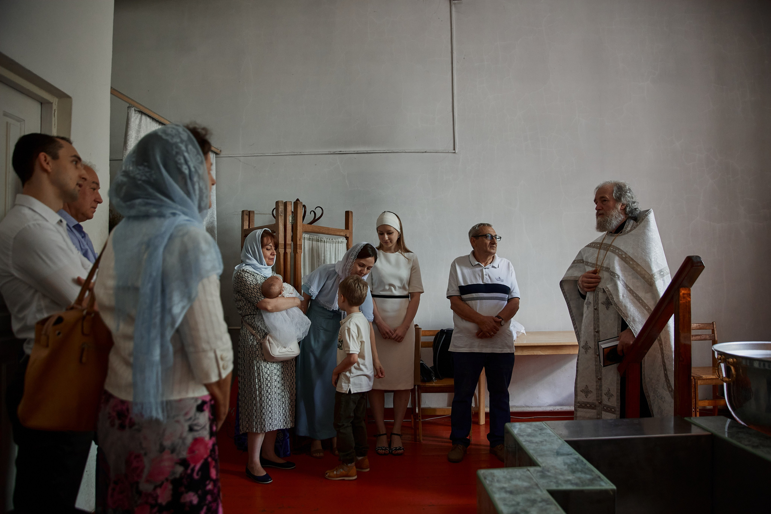 Крещение Анюты. Семейный фотограф в Москве Вера Гук