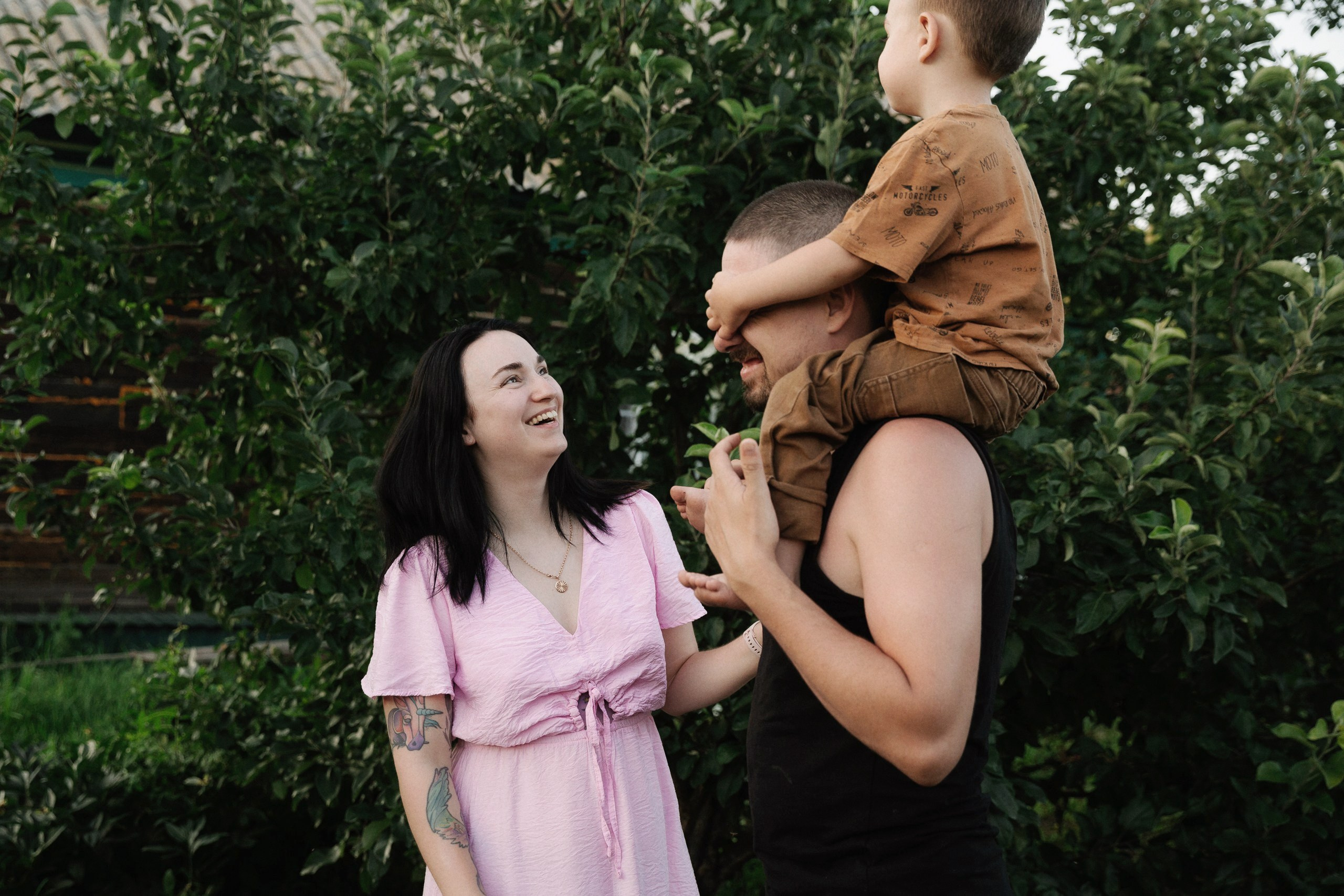 Ваня, Аня и Стёпа. Фотограф Любовь Щербинина