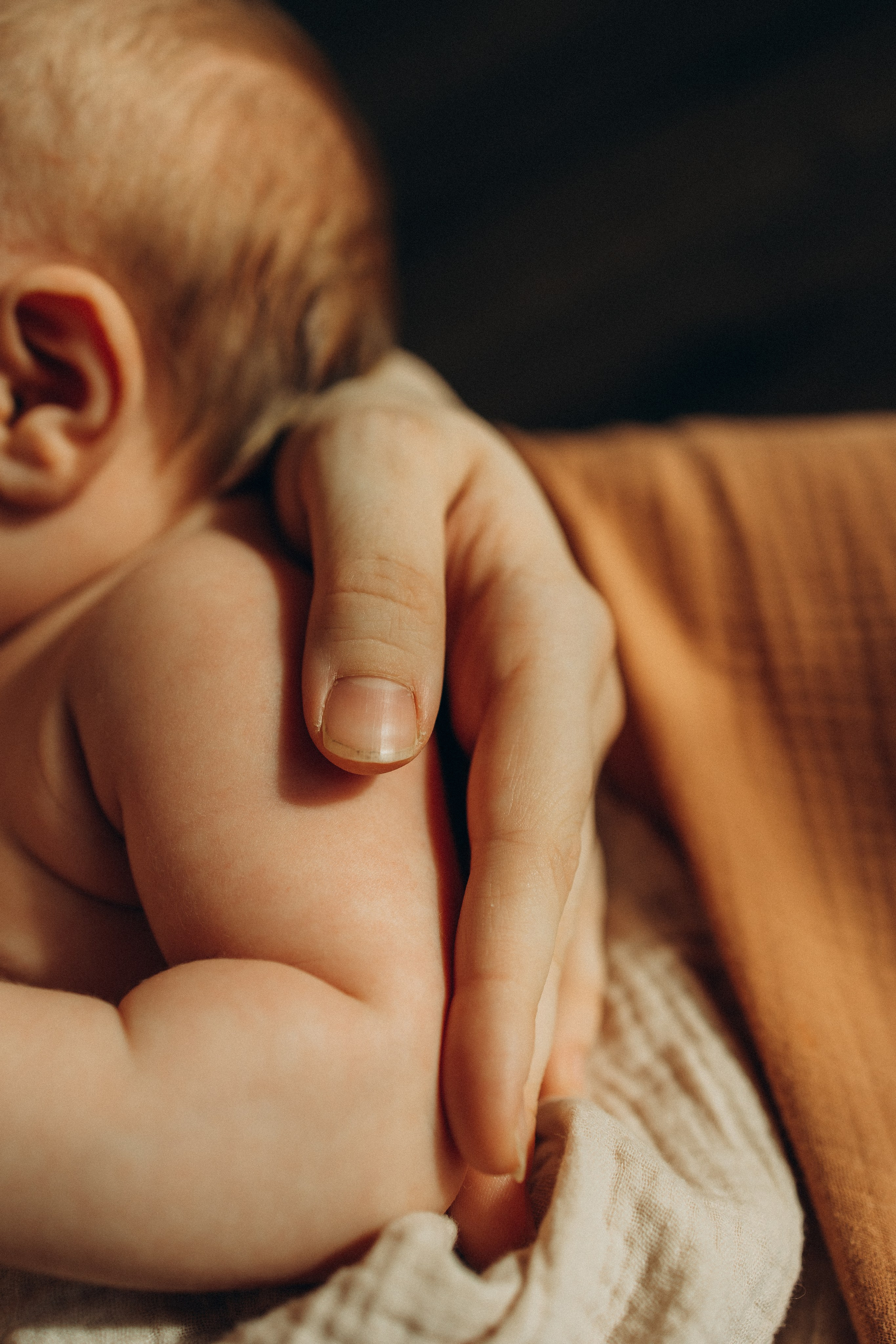 Домашняя фотосессия новорожденного (newborn). Семейный фотограф Москва Юлиана Фетисова