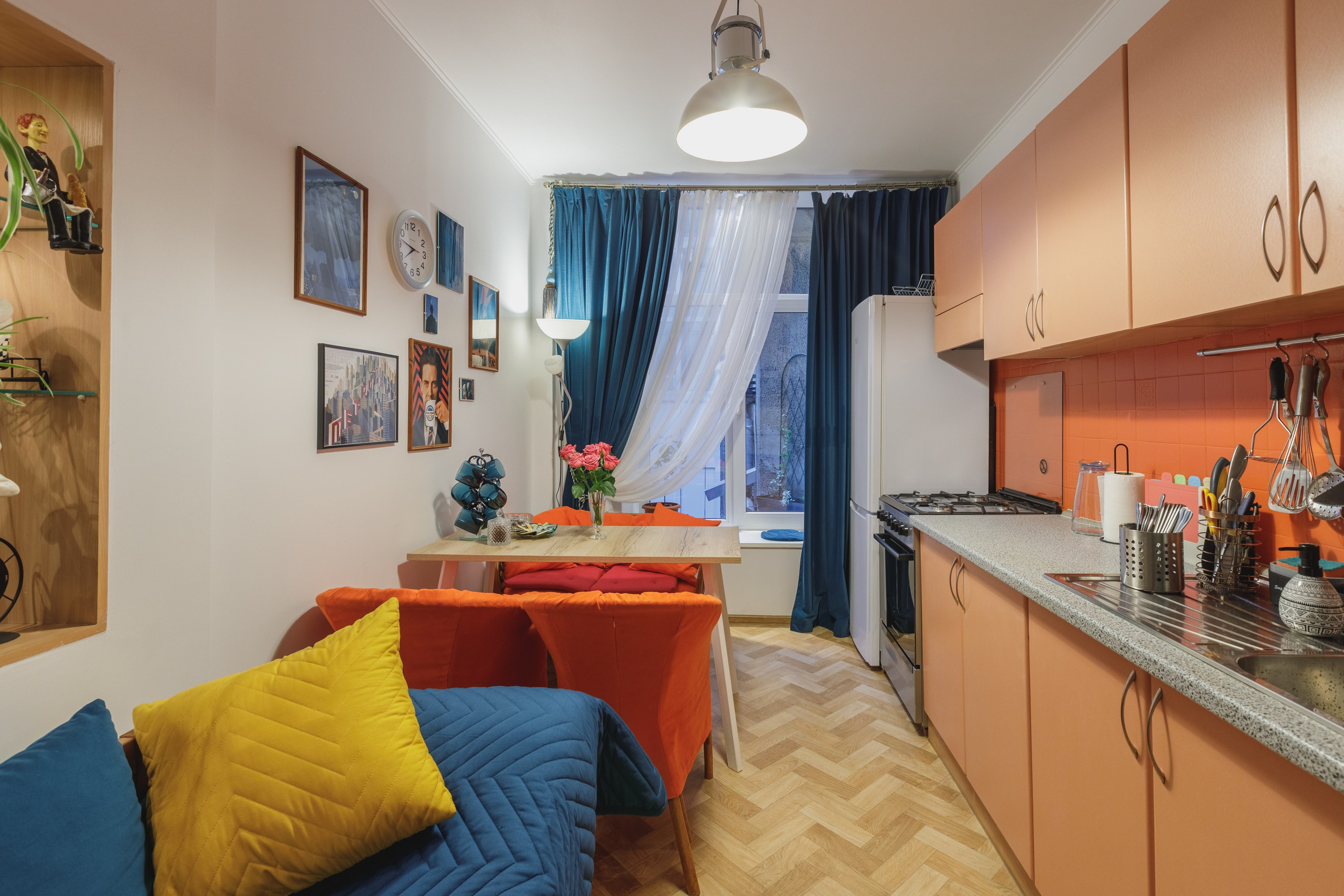 Интерьерная съёмка квартиры для посуточной аренды