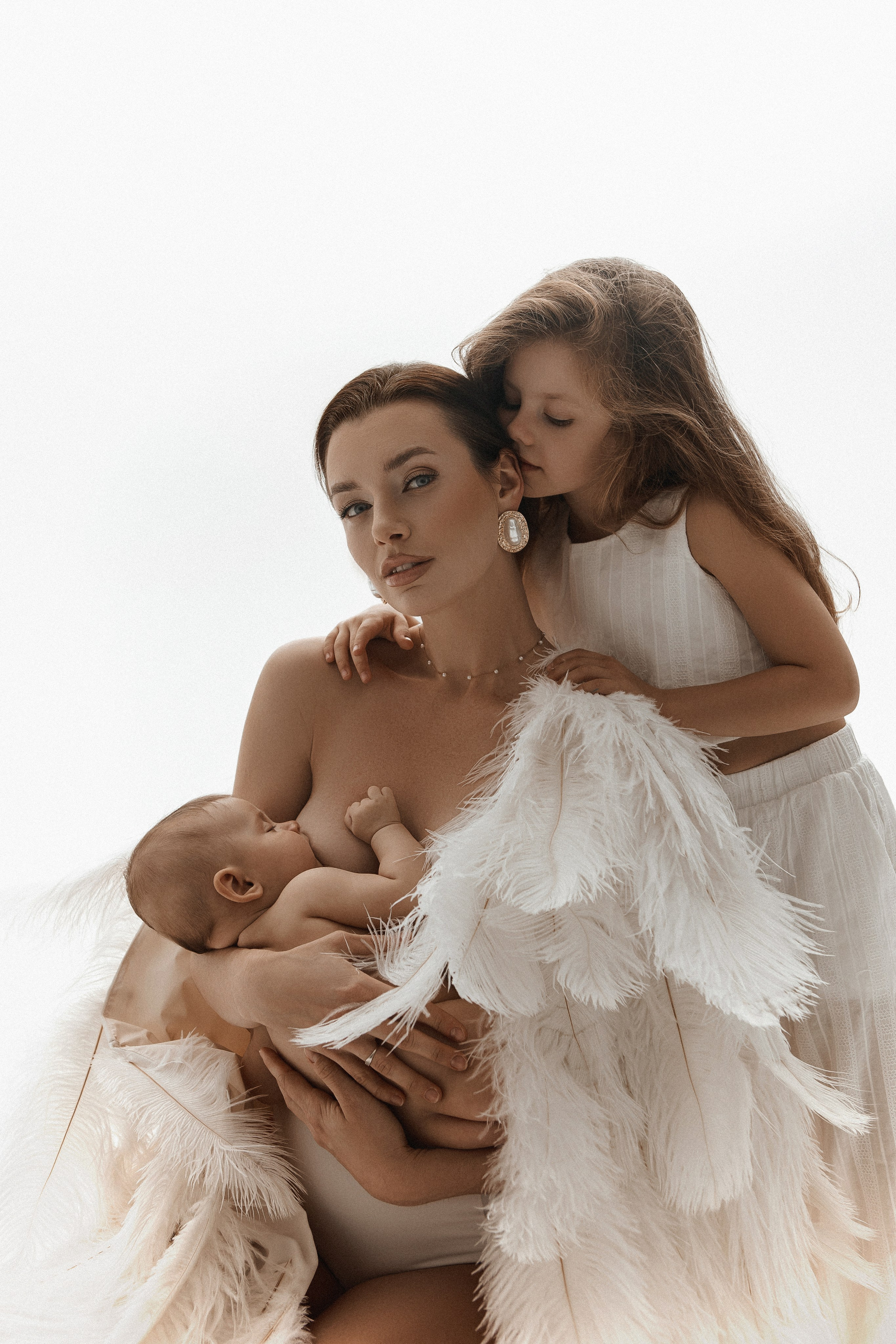 Рита с детьми