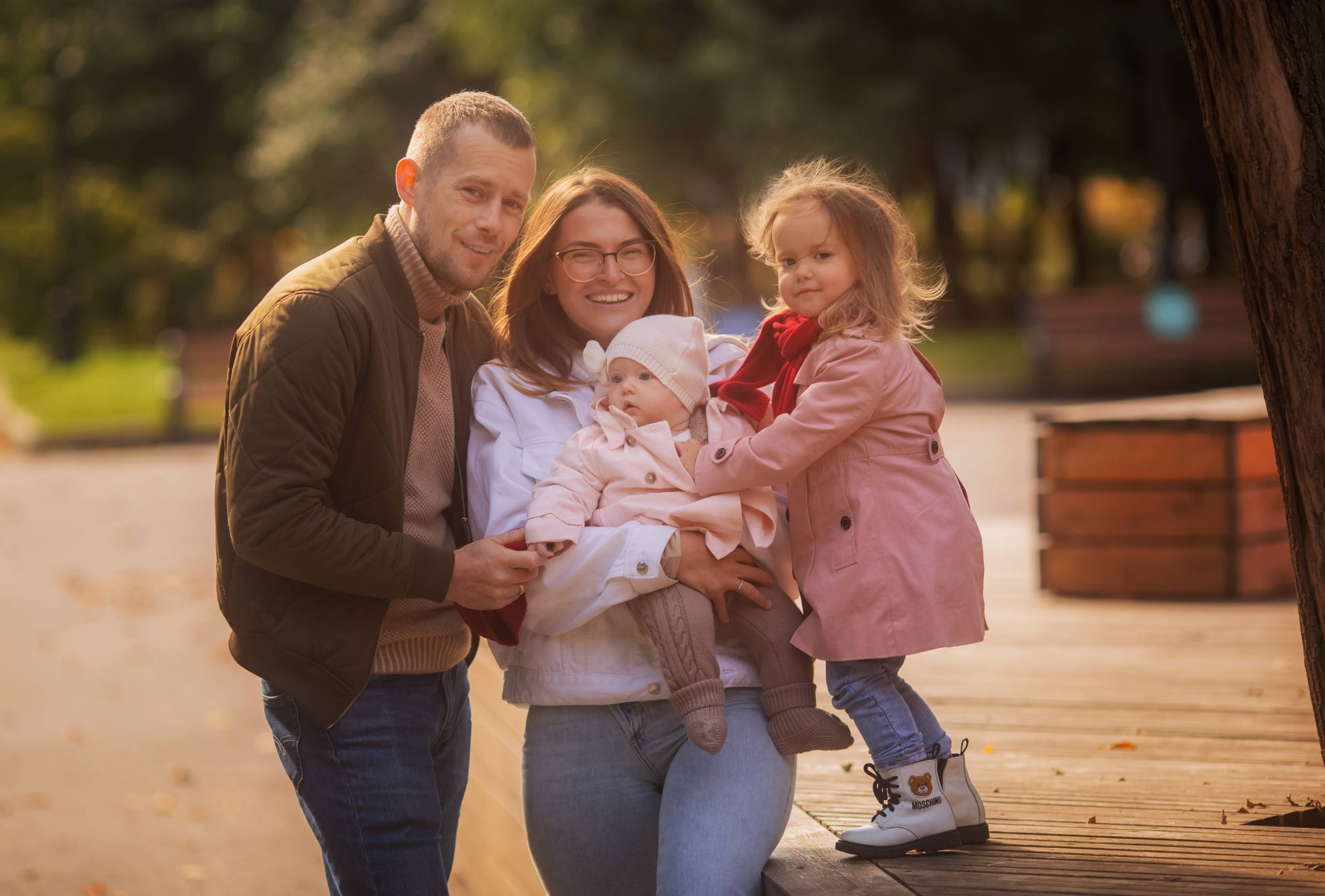 Прогулка в Парке Горького. צלם ואמן ילדים ומשפחה