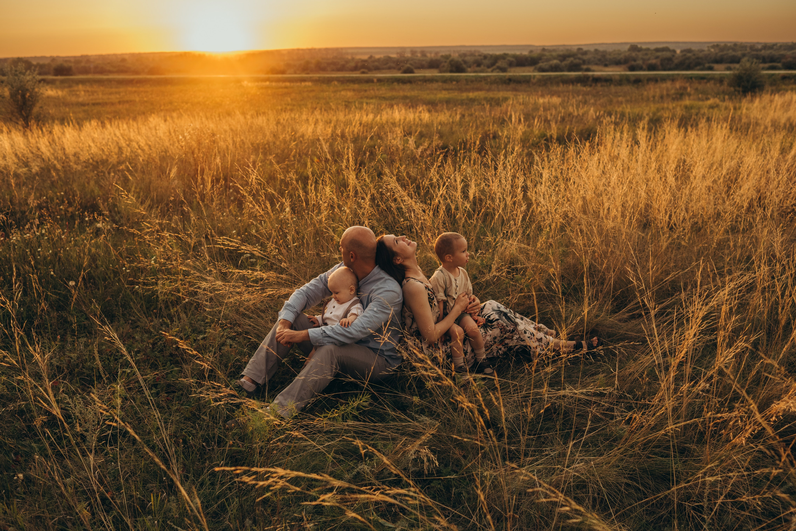 Оля Миша Лев и Никита. Свадебный и семейный фотограф в Самаре Головань Наталья