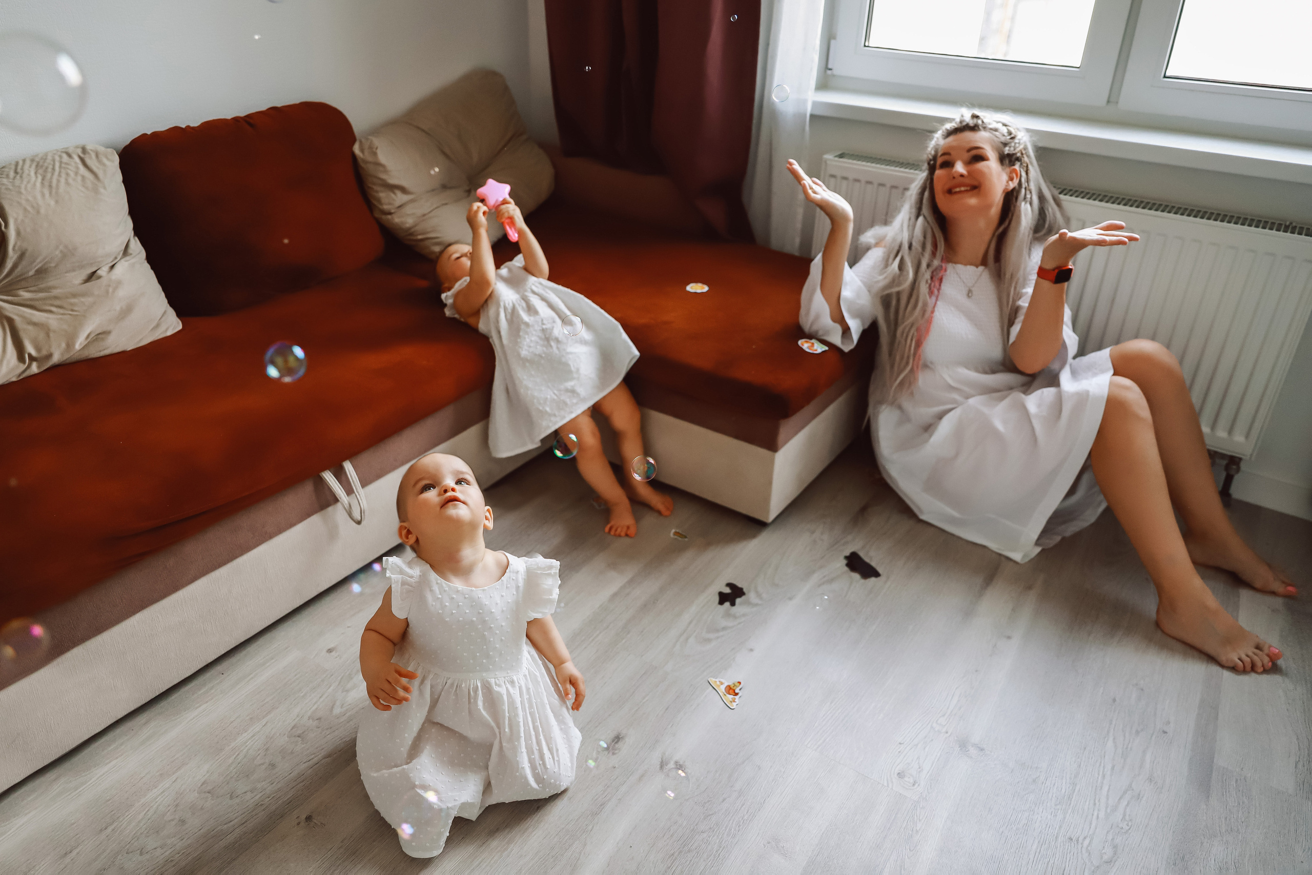 Максим, Аня, Лиза и София. Семейный lifestyle фотограф в Санкт-Петербурге Людмила Пахомова