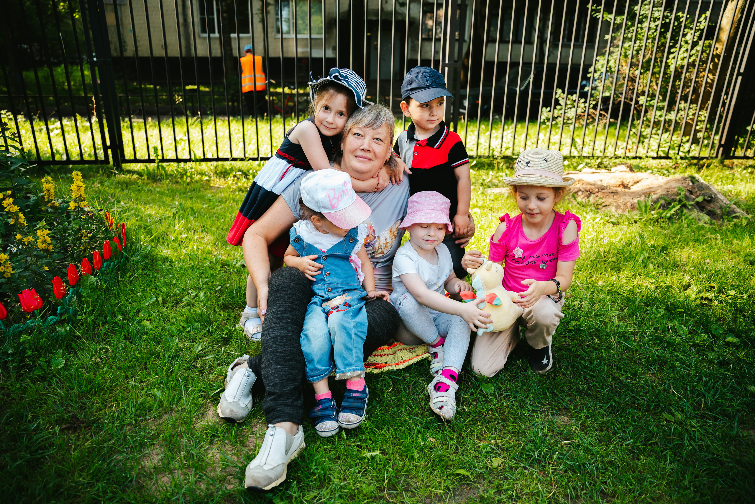 Ясли на прогулке. Семейный lifestyle фотограф в Санкт-Петербурге Людмила Пахомова