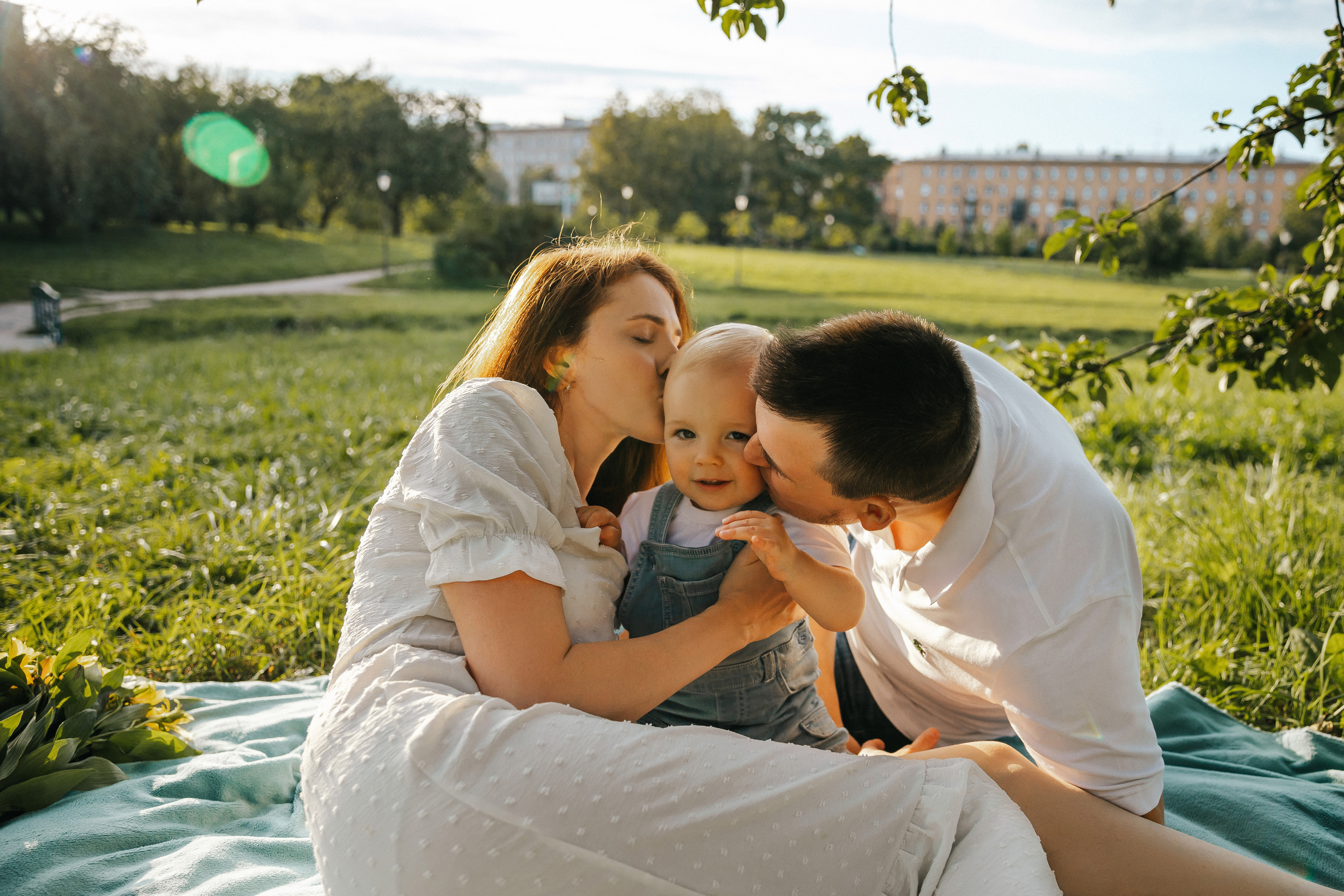 Юра, Катя и Андрей. Семейный lifestyle фотограф в Санкт-Петербурге Людмила Пахомова