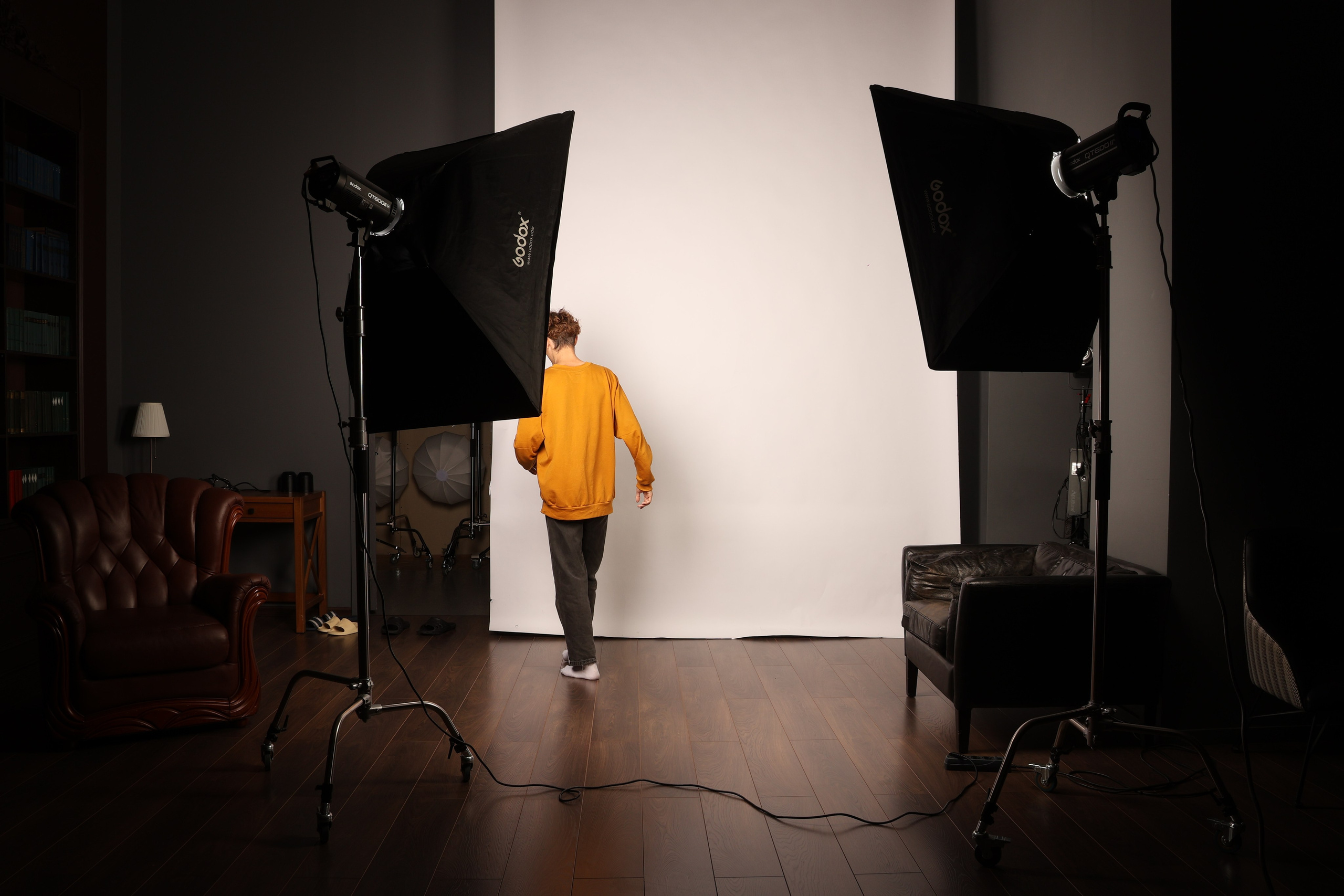 Musicians. Mintonov's Film Studio