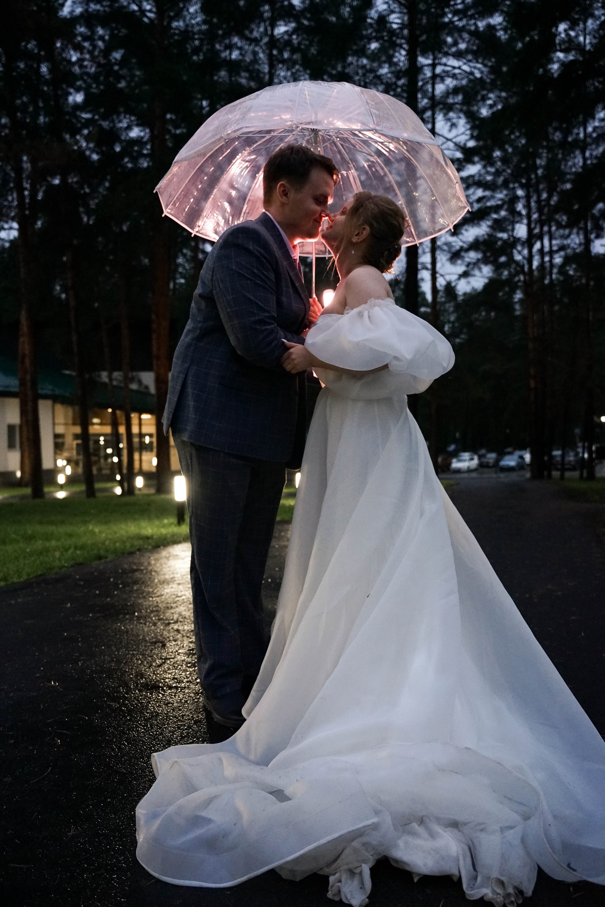 Свадьба в дождь