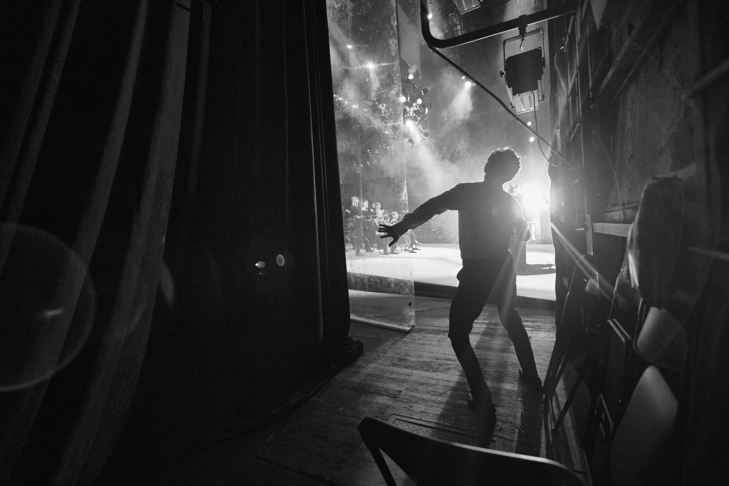 За кулисами. Фотограф Юлия Маринина