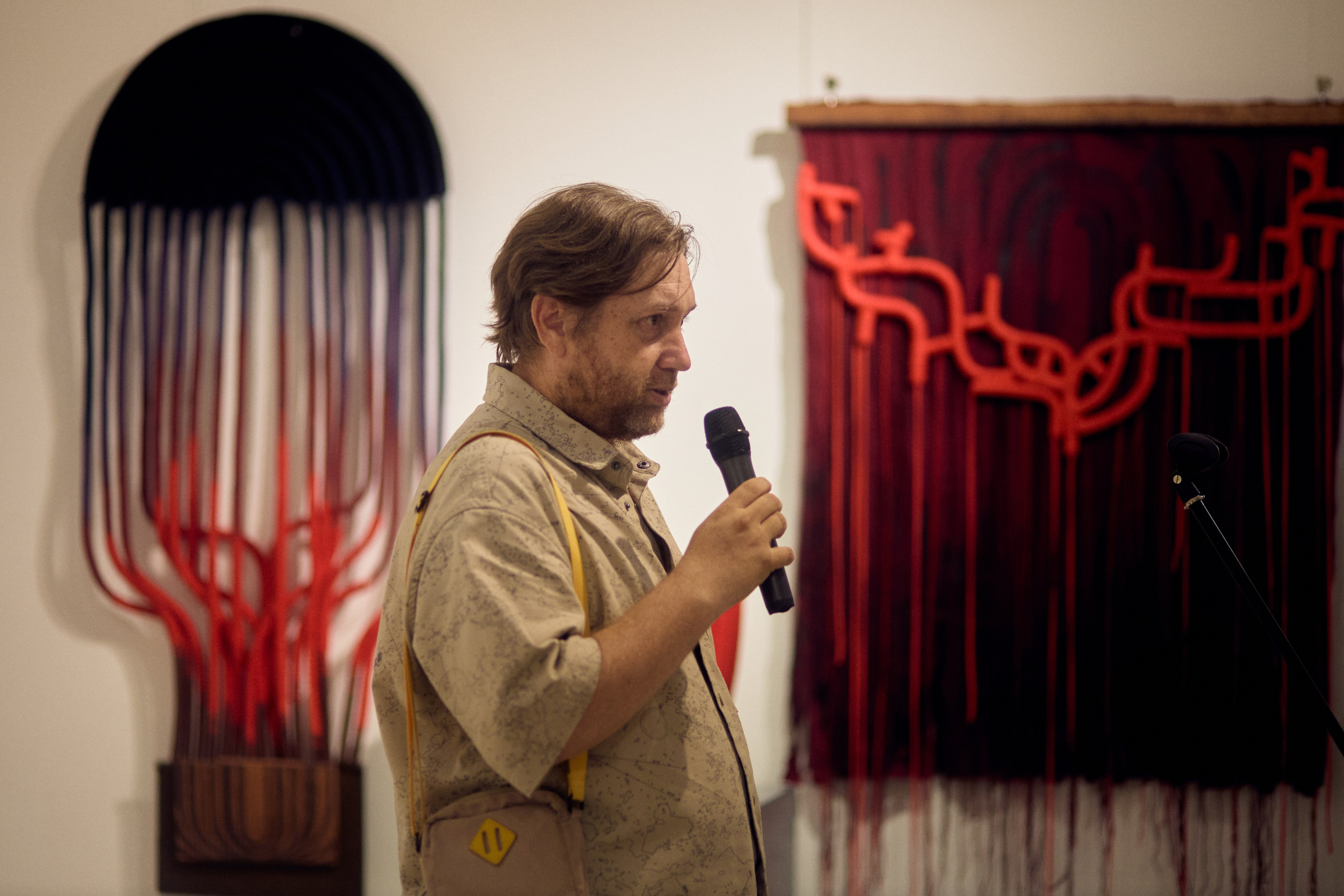 Летний сад дизайнера — открытие выставки. Фотограф Юлия Маринина